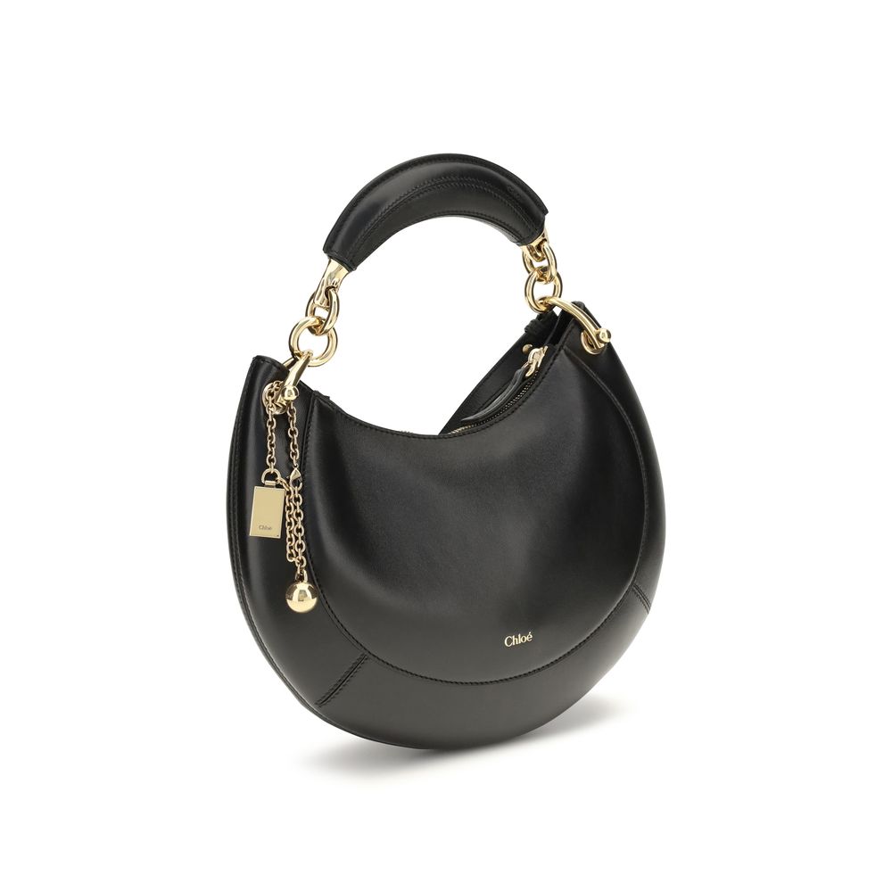 Chloé Black Calf Leather Bos Taurus Shoulder Bag Chloé