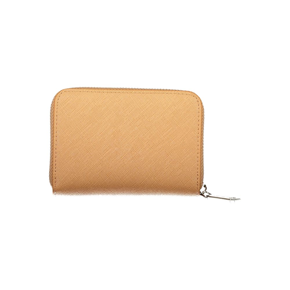 Valentino Brown Polyurethane Women's Wallet Valentino