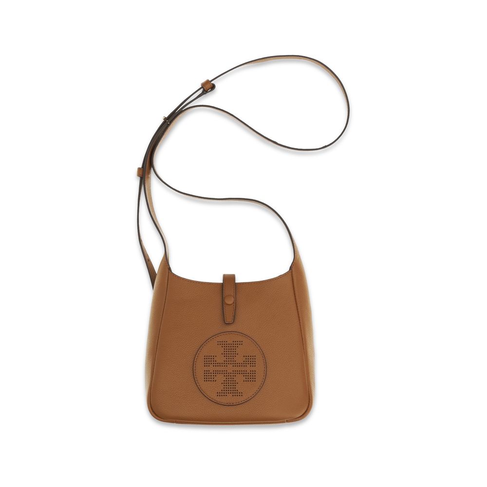 Tory Burch Brown Calf Leather Bos Taurus Shoulder Bag Tory Burch