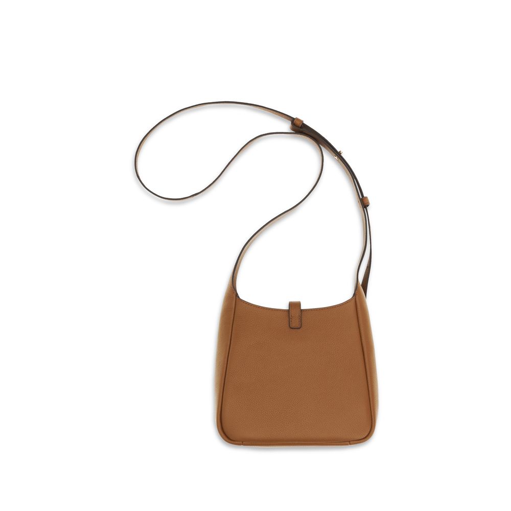 Tory Burch Brown Calf Leather Bos Taurus Shoulder Bag Tory Burch