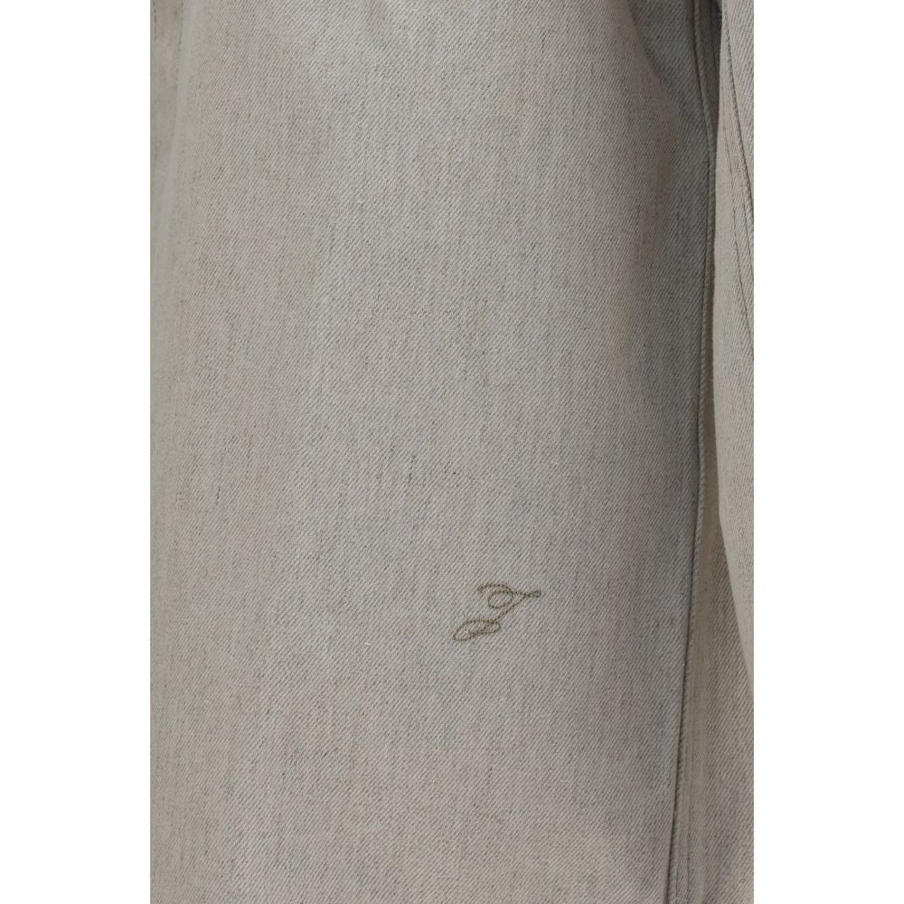 Jacquemus Beige Denim Shirt Jacquemus