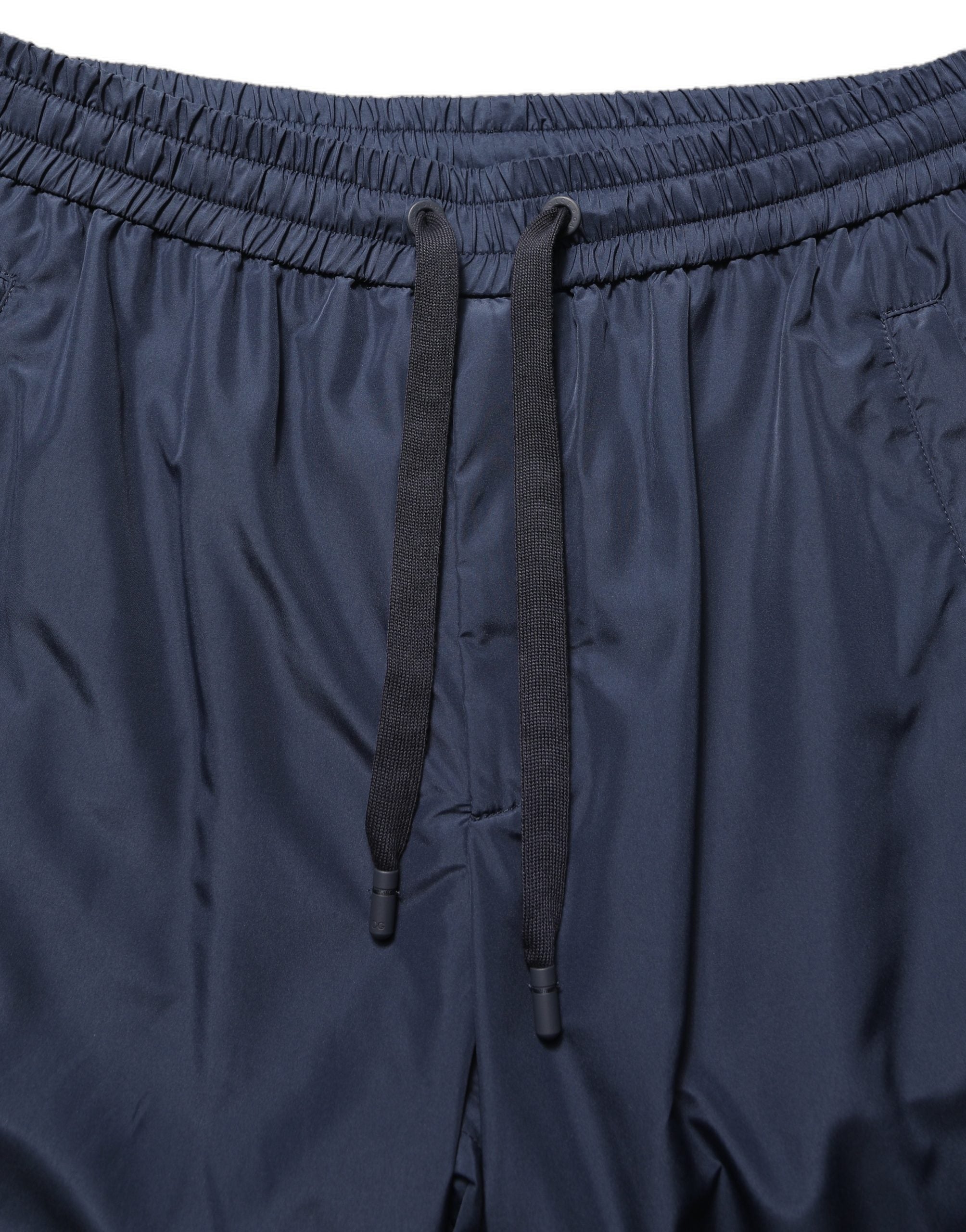 Dolce & Gabbana Dark Blue Polyester Jogger Sweatpants Pants Dolce & Gabbana
