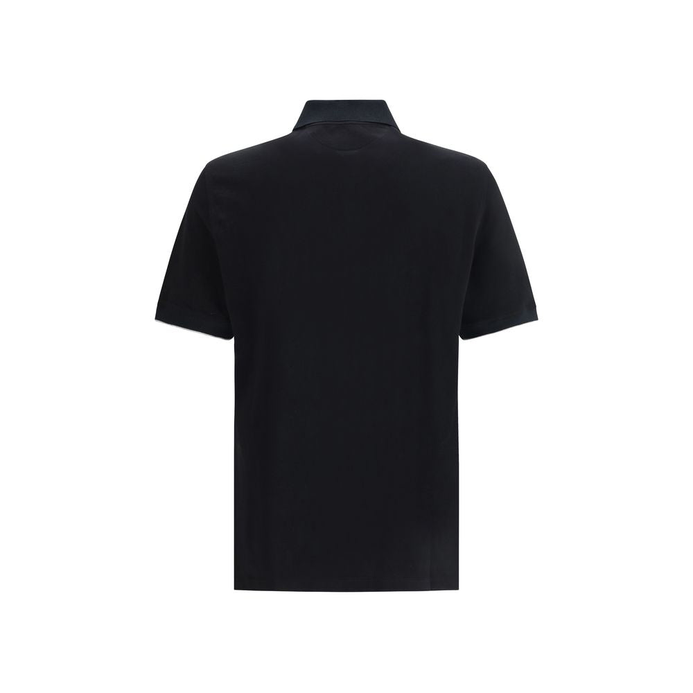 Brunello Cucinelli Black Cotton Shirt Brunello Cucinelli
