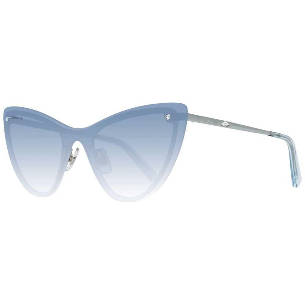 Swarovski Blue Metal Sunglasses Swarovski