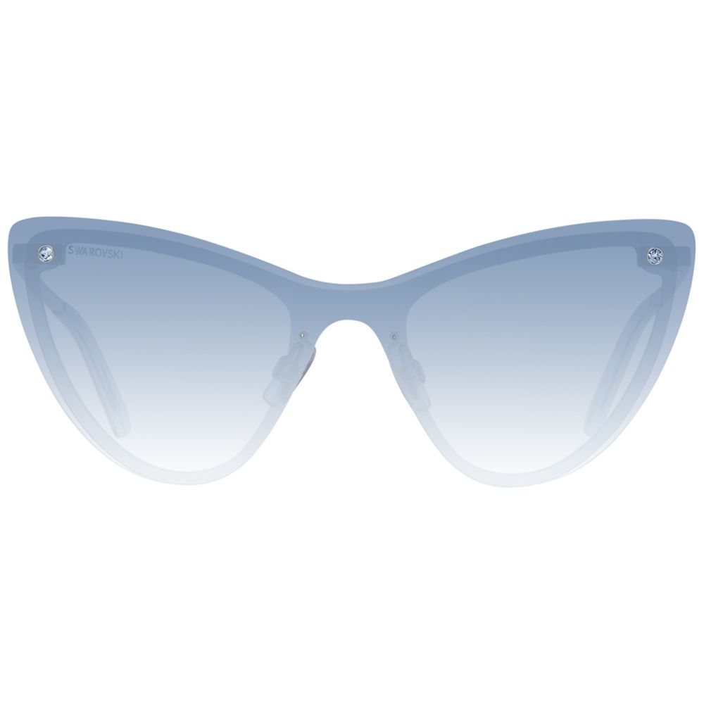 Swarovski Blue Metal Sunglasses Swarovski