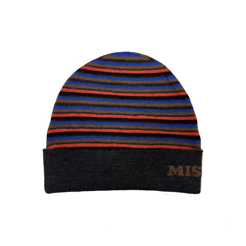 Missoni Gray Wool Beanie Missoni