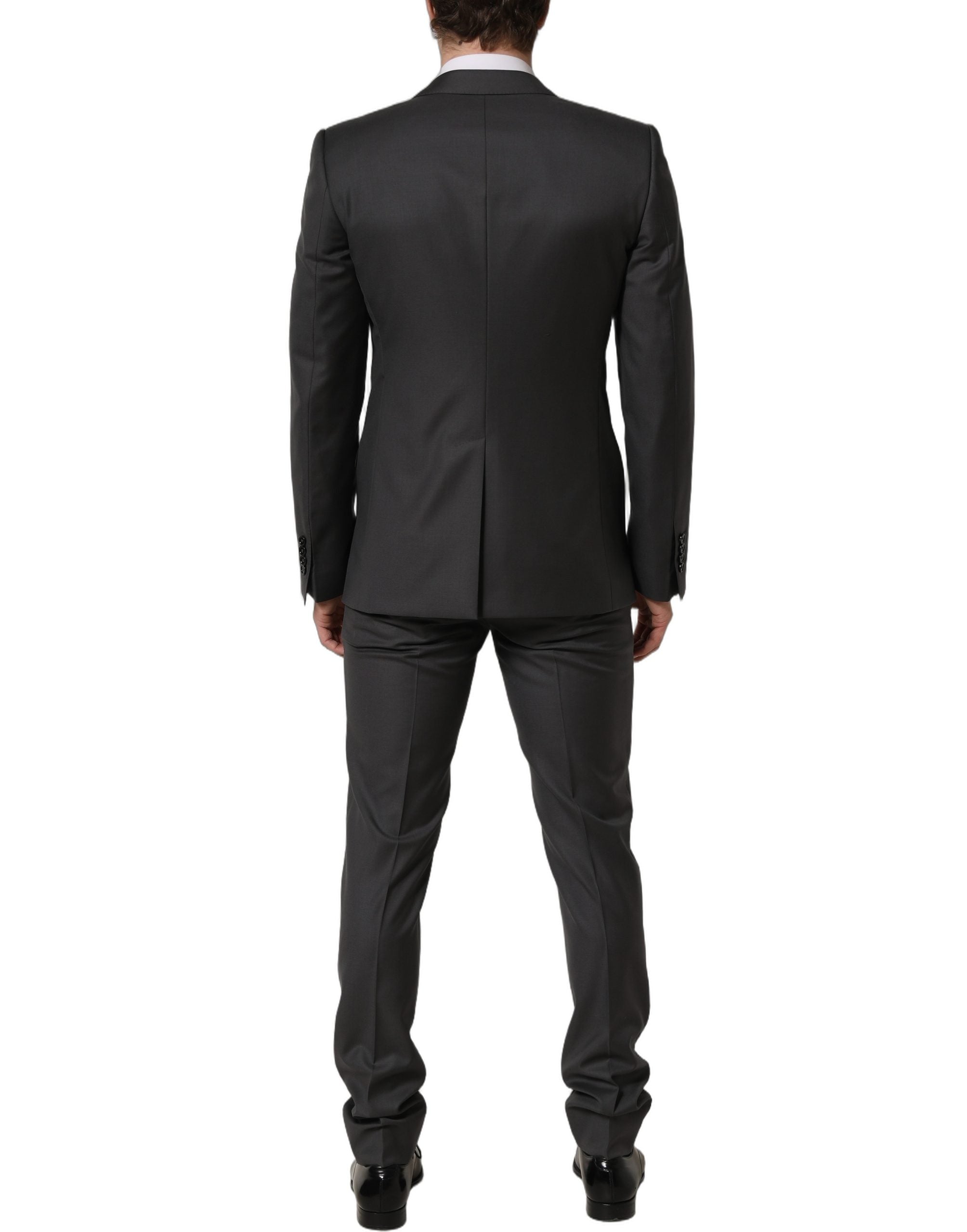 Dolce & Gabbana Gray MARTINI Slim Fit Formal 2Piece Men Suit Dolce & Gabbana