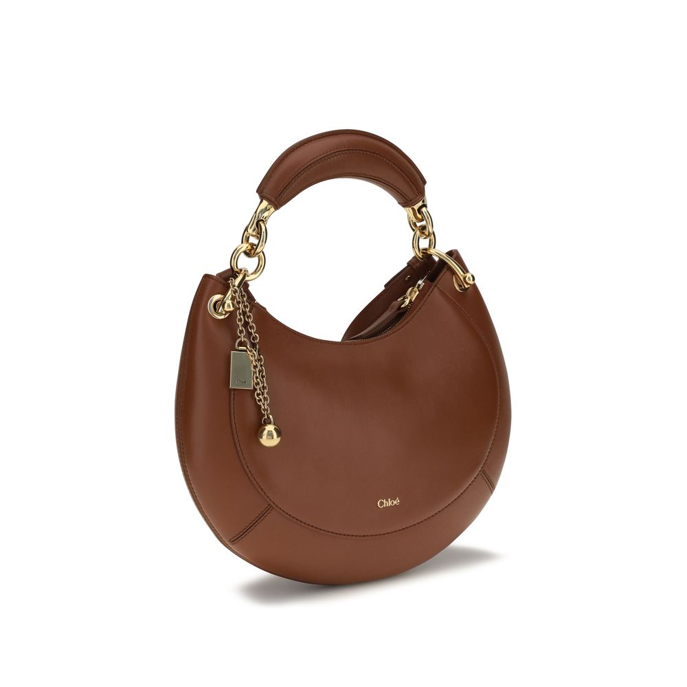Chloé Brown Calf Leather Bos Taurus Shoulder Bag Chloé