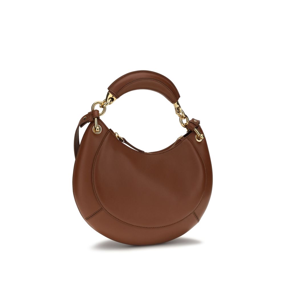 Chloé Brown Calf Leather Bos Taurus Shoulder Bag Chloé