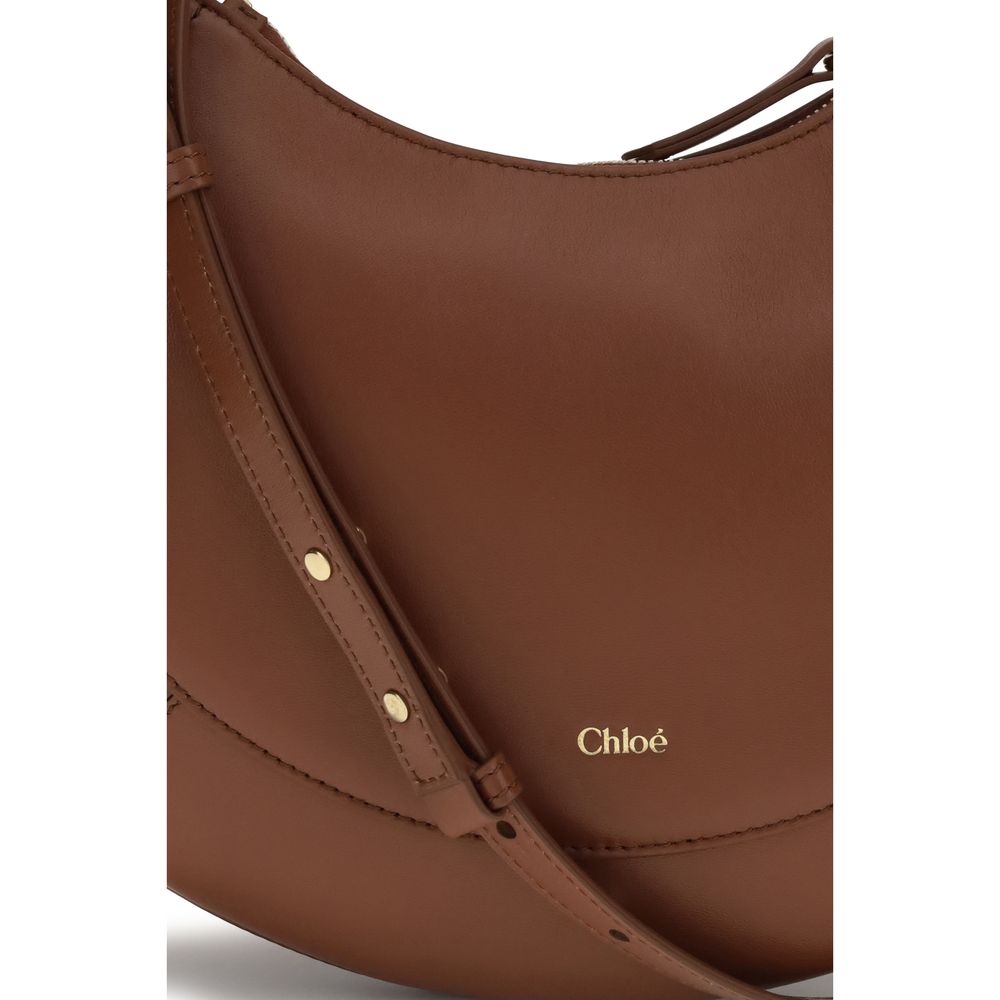 Chloé Brown Calf Leather Bos Taurus Shoulder Bag Chloé
