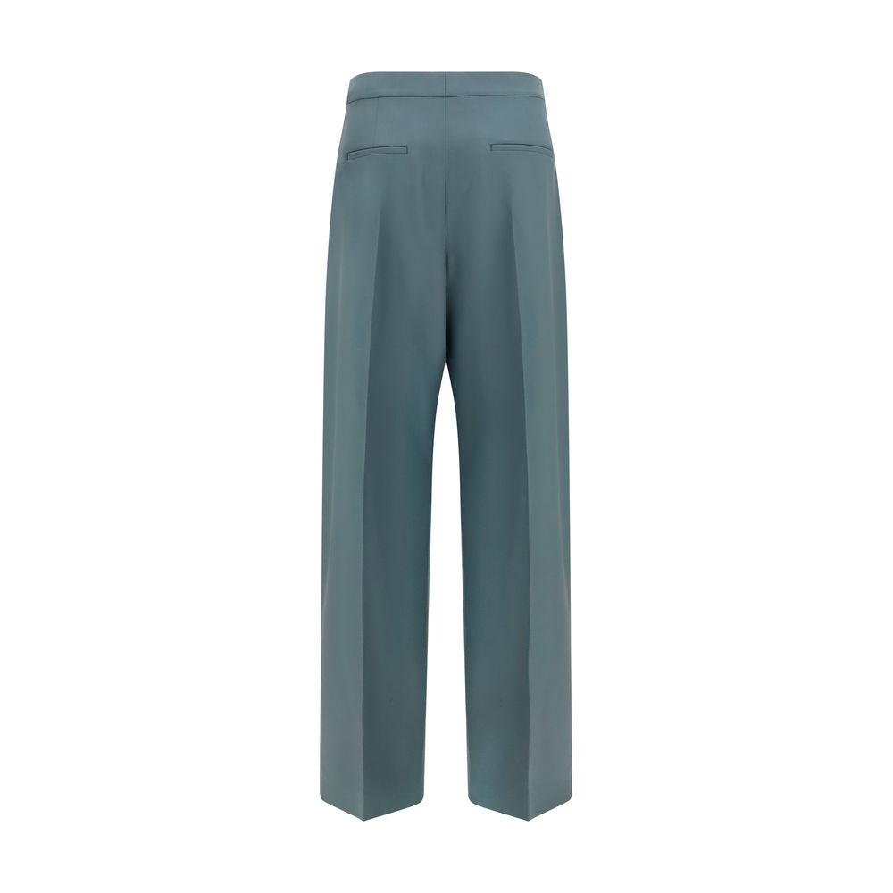 Chloé Bicolor Wool Oves Aries Dress Pants Chloé
