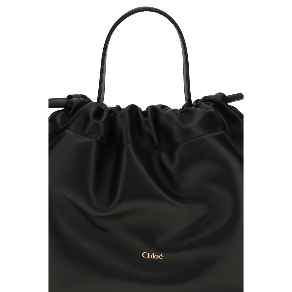 Chloé Black Lamb Ovis Aries Aries Shoulder Bag Chloé