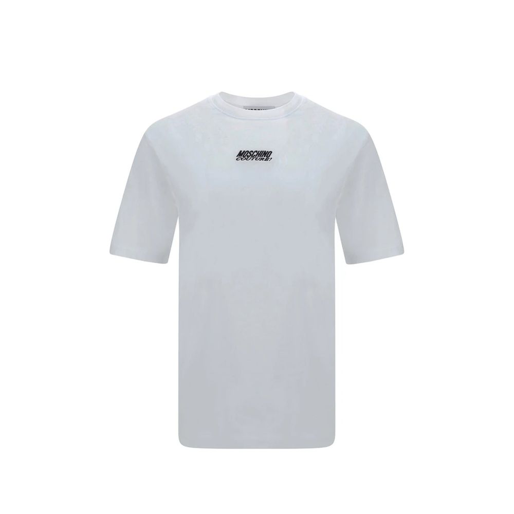 Moschino White Cotton T-Shirt Moschino