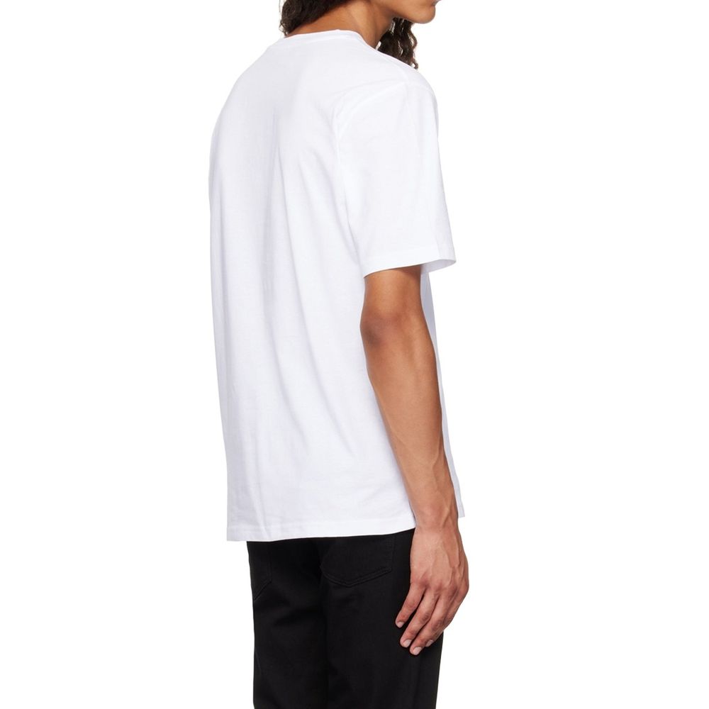 Moschino White Cotton T-Shirt Moschino