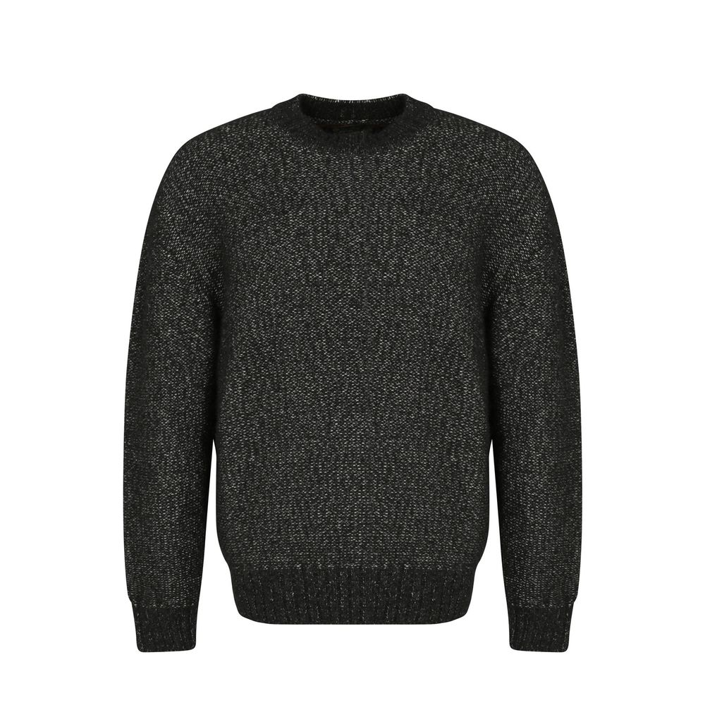 Loro Piana Black Cashmere Sweatshirt Loro Piana