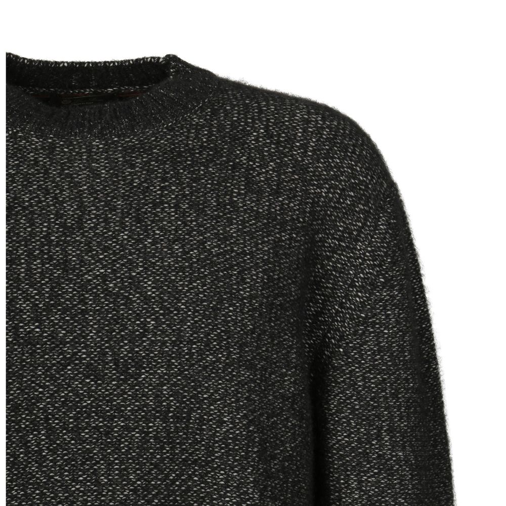 Loro Piana Black Cashmere Sweatshirt Loro Piana