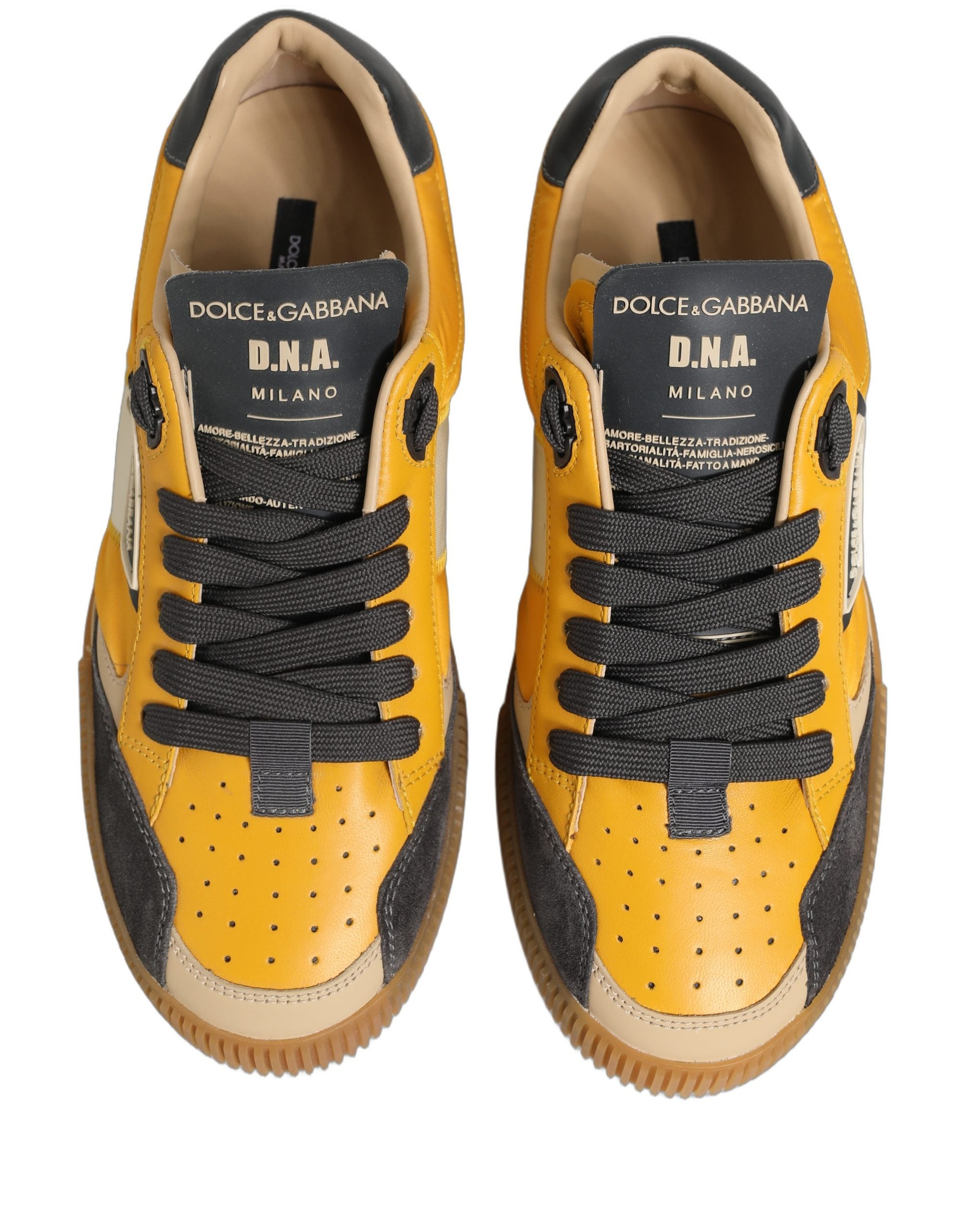Dolce & Gabbana Multicolor MIAMI Low Top Sneakers Shoes Dolce & Gabbana