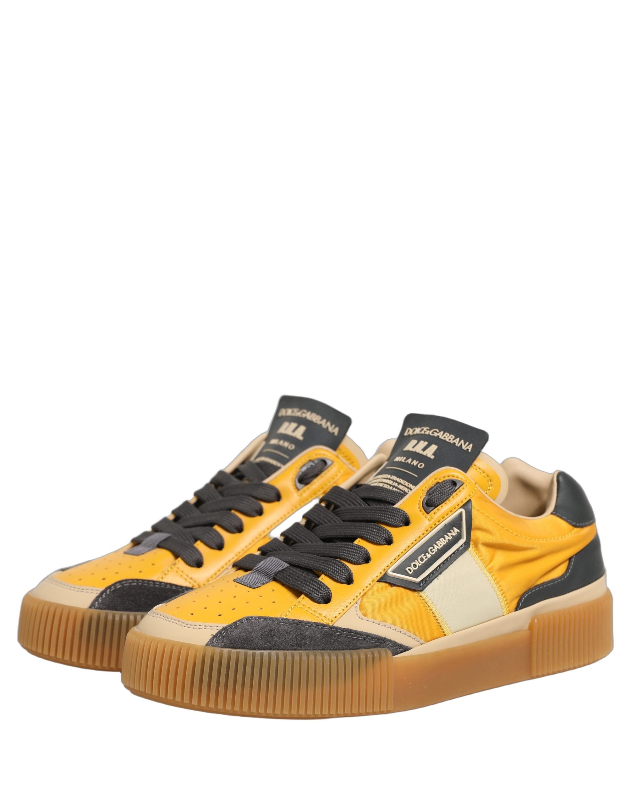 Dolce & Gabbana Multicolor MIAMI Low Top Sneakers Shoes Dolce & Gabbana