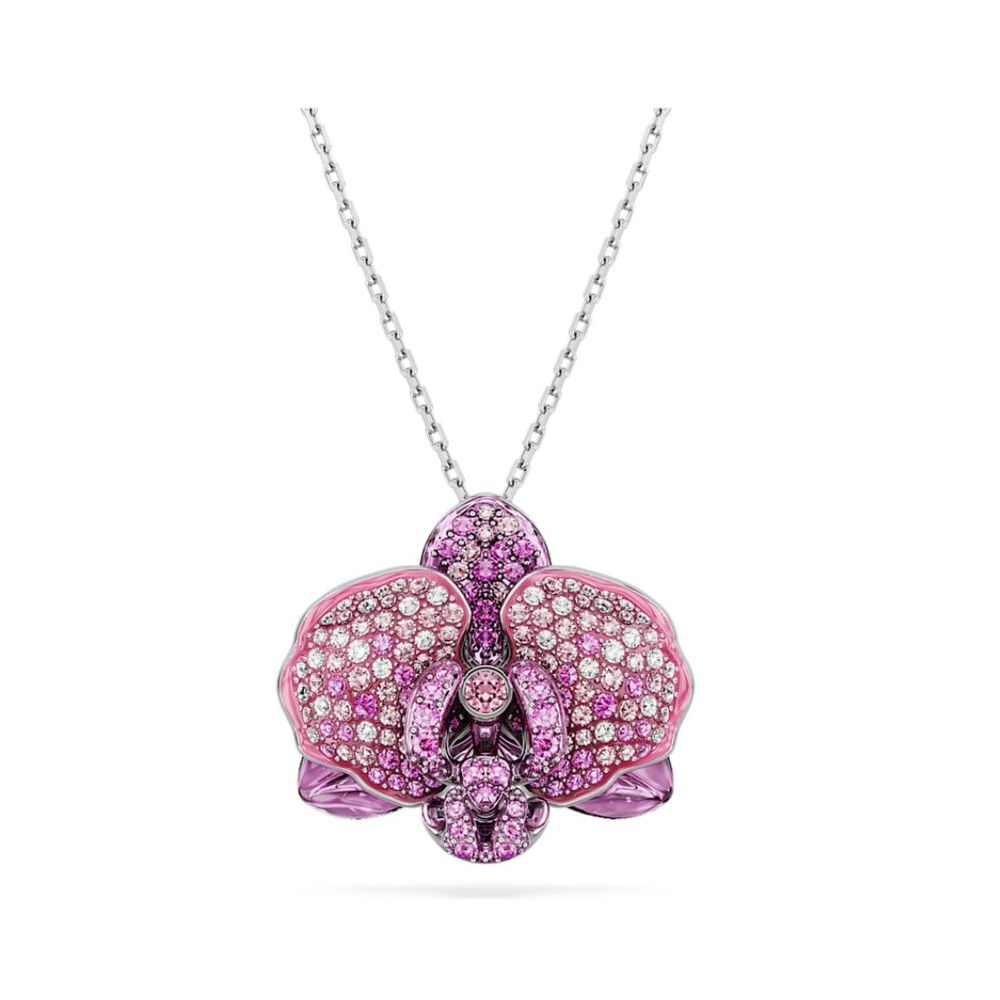 Swarovski Multicolor Stainless Steel Necklace Swarovski