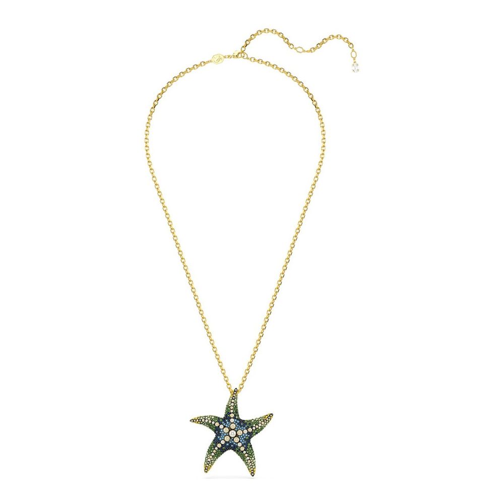 Swarovski Gold Stainless Steel Necklace Swarovski