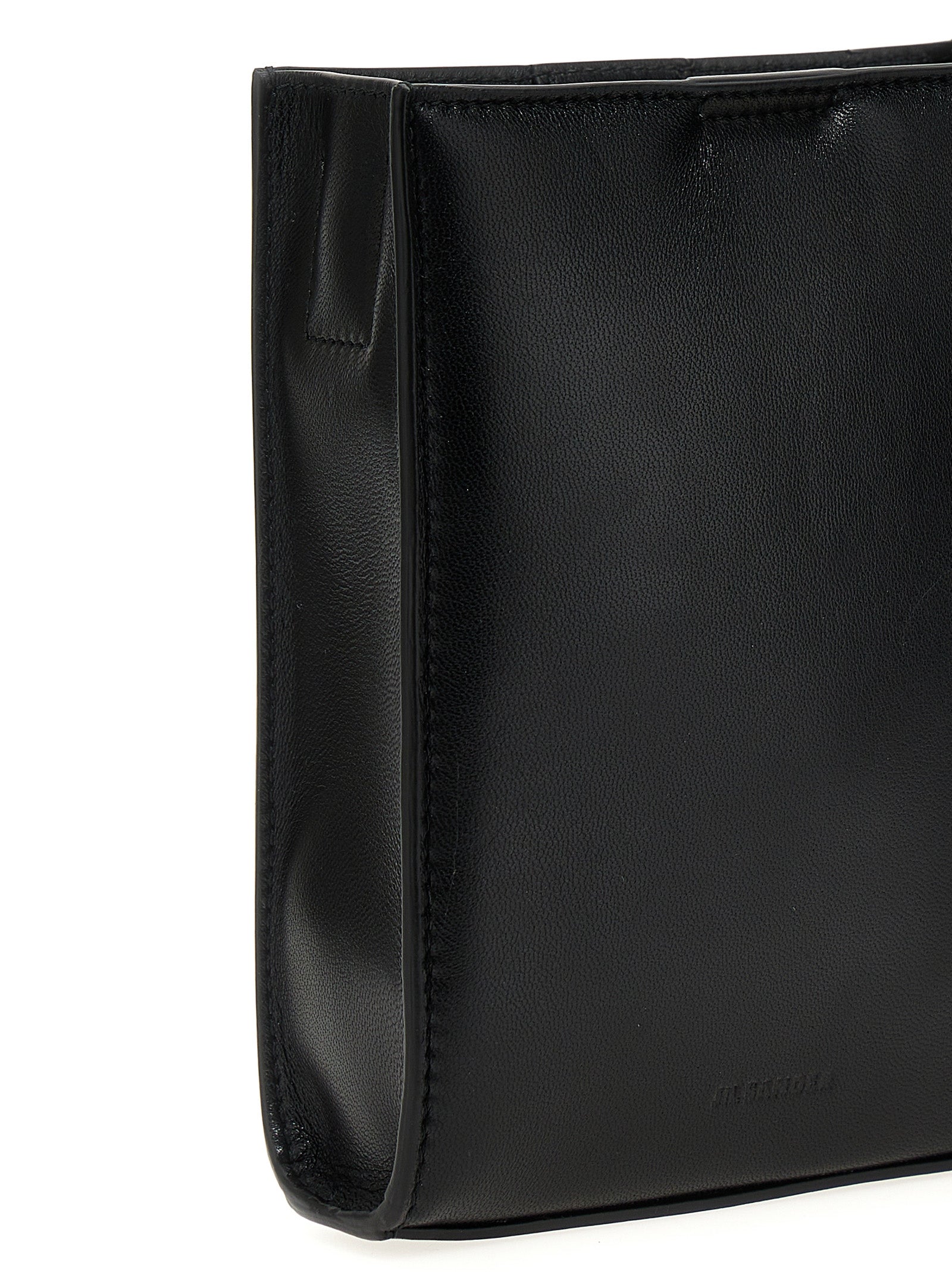 Jil Sander Black Calfskin Crossbody Bag Jil Sander