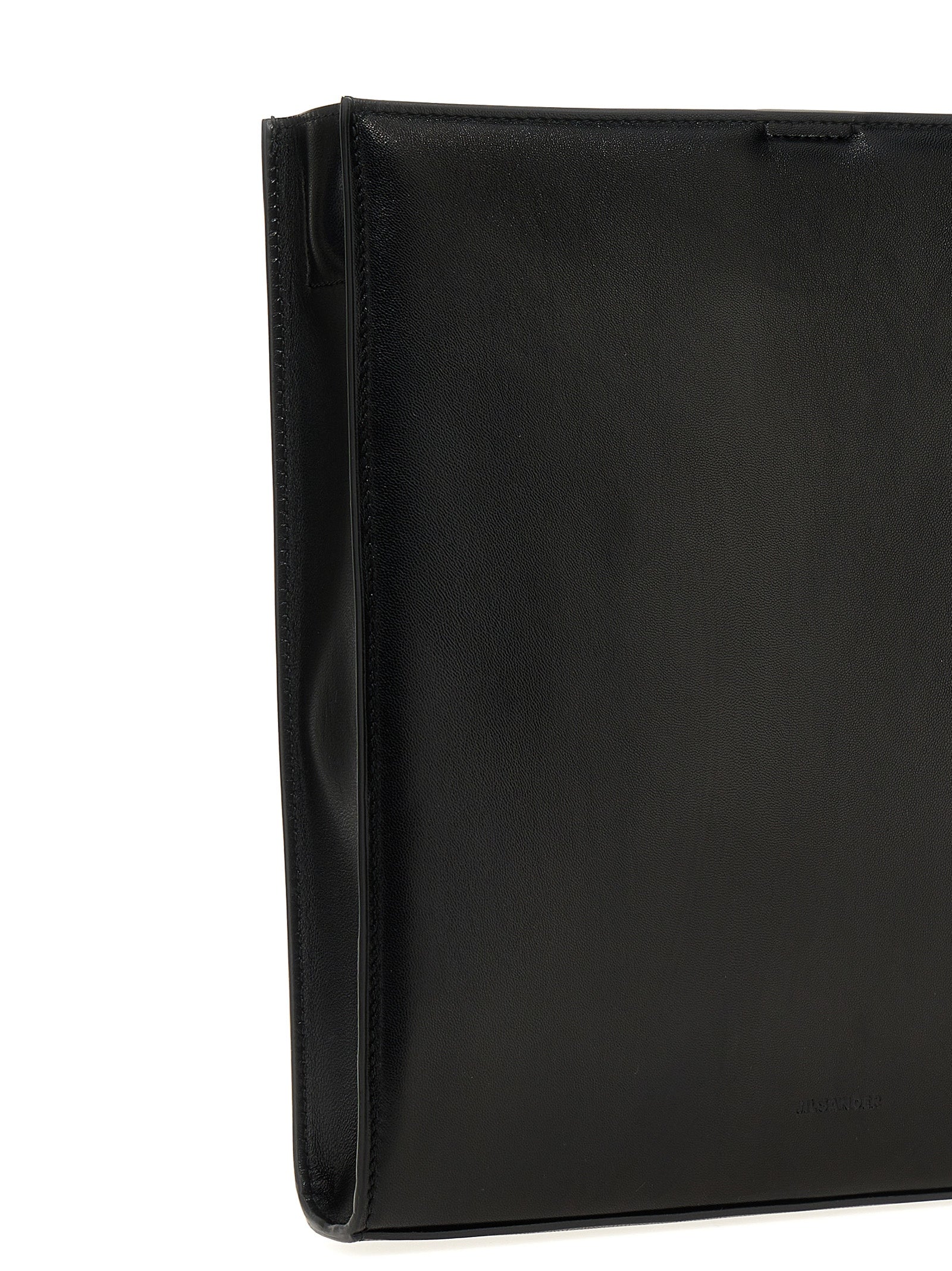 Jil Sander Black Calfskin Crossbody Bag Jil Sander