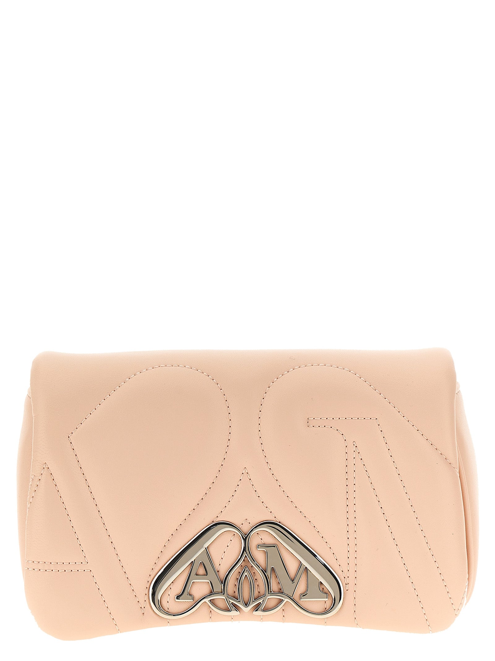 Alexander McQueen Beige Lamb Leather Crossbody Bag Alexander McQueen