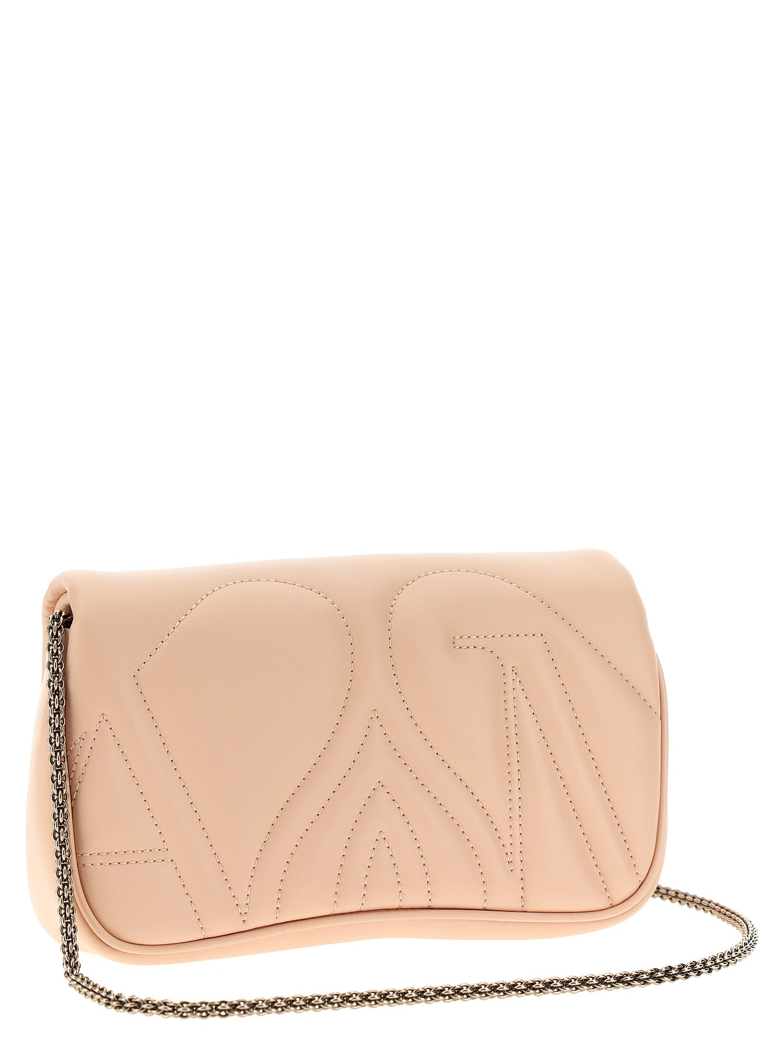 Alexander McQueen Beige Lamb Leather Crossbody Bag Alexander McQueen