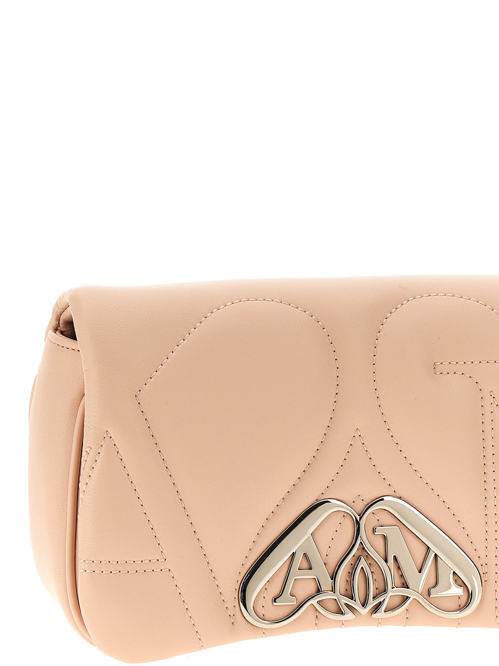 Alexander McQueen Beige Lamb Leather Crossbody Bag Alexander McQueen