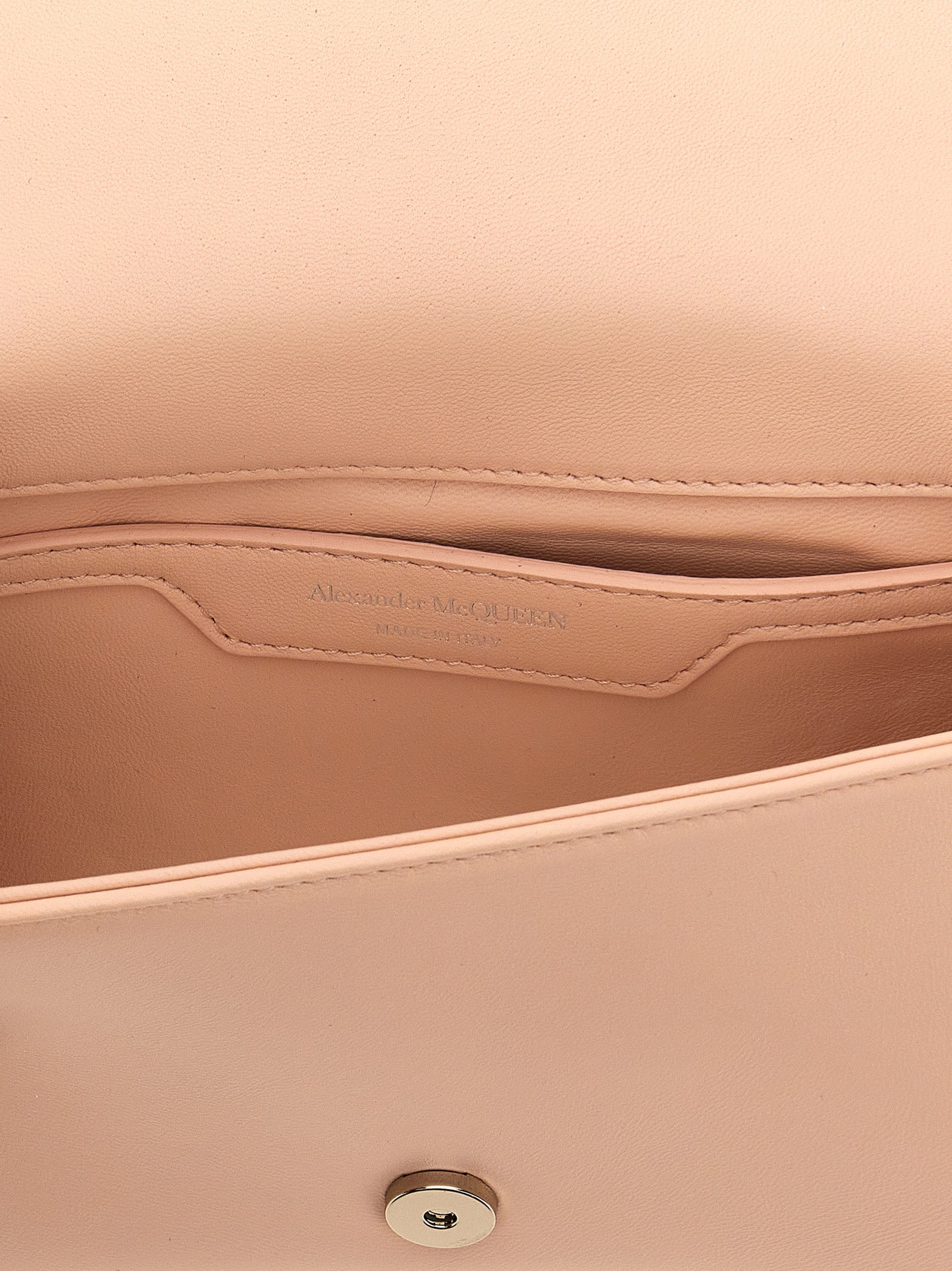 Alexander McQueen Beige Lamb Leather Crossbody Bag Alexander McQueen