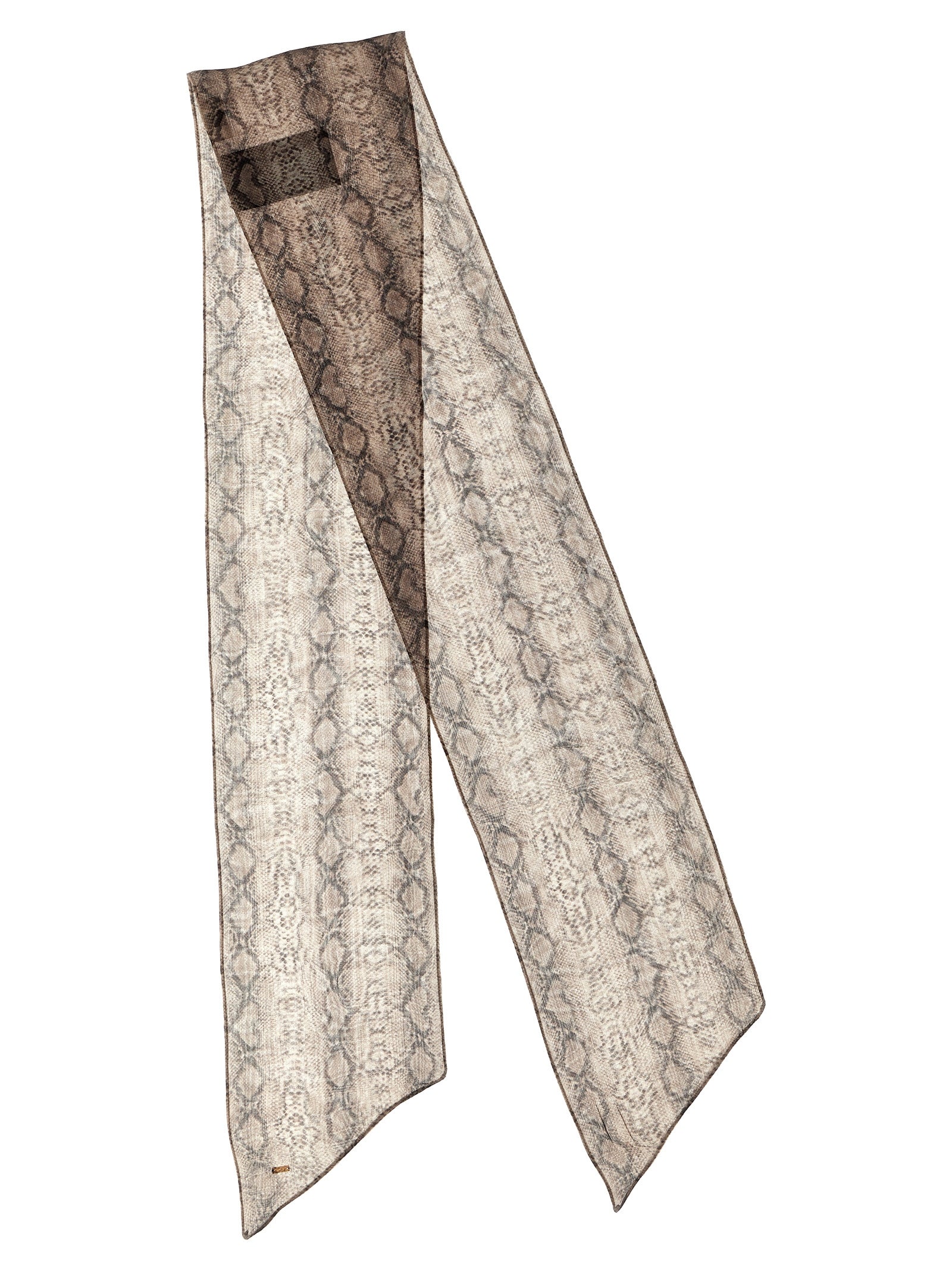 Saint Laurent Multicolor Silk Foulard Saint Laurent