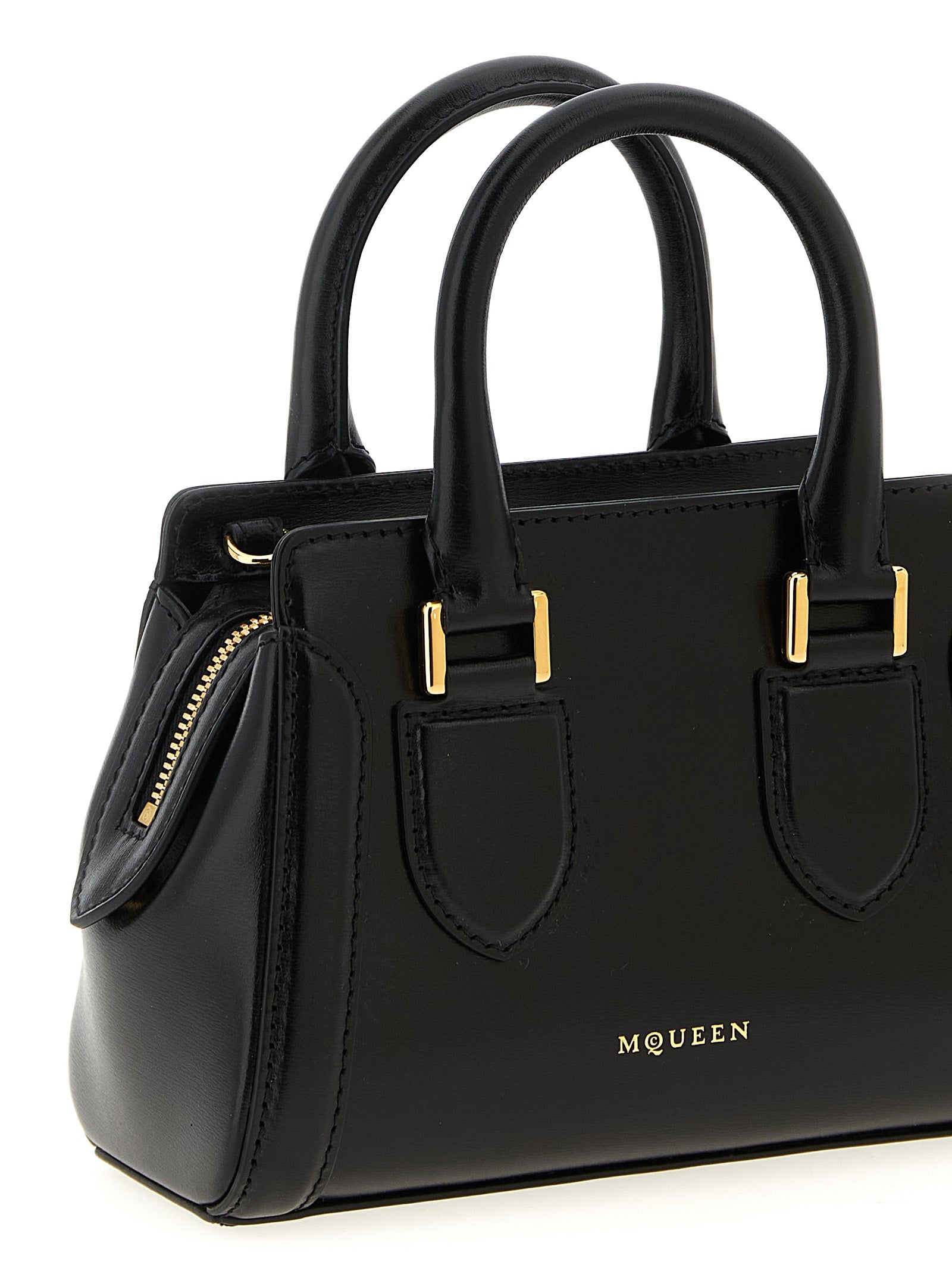 Alexander McQueen Black Calfskin Handbag Alexander McQueen