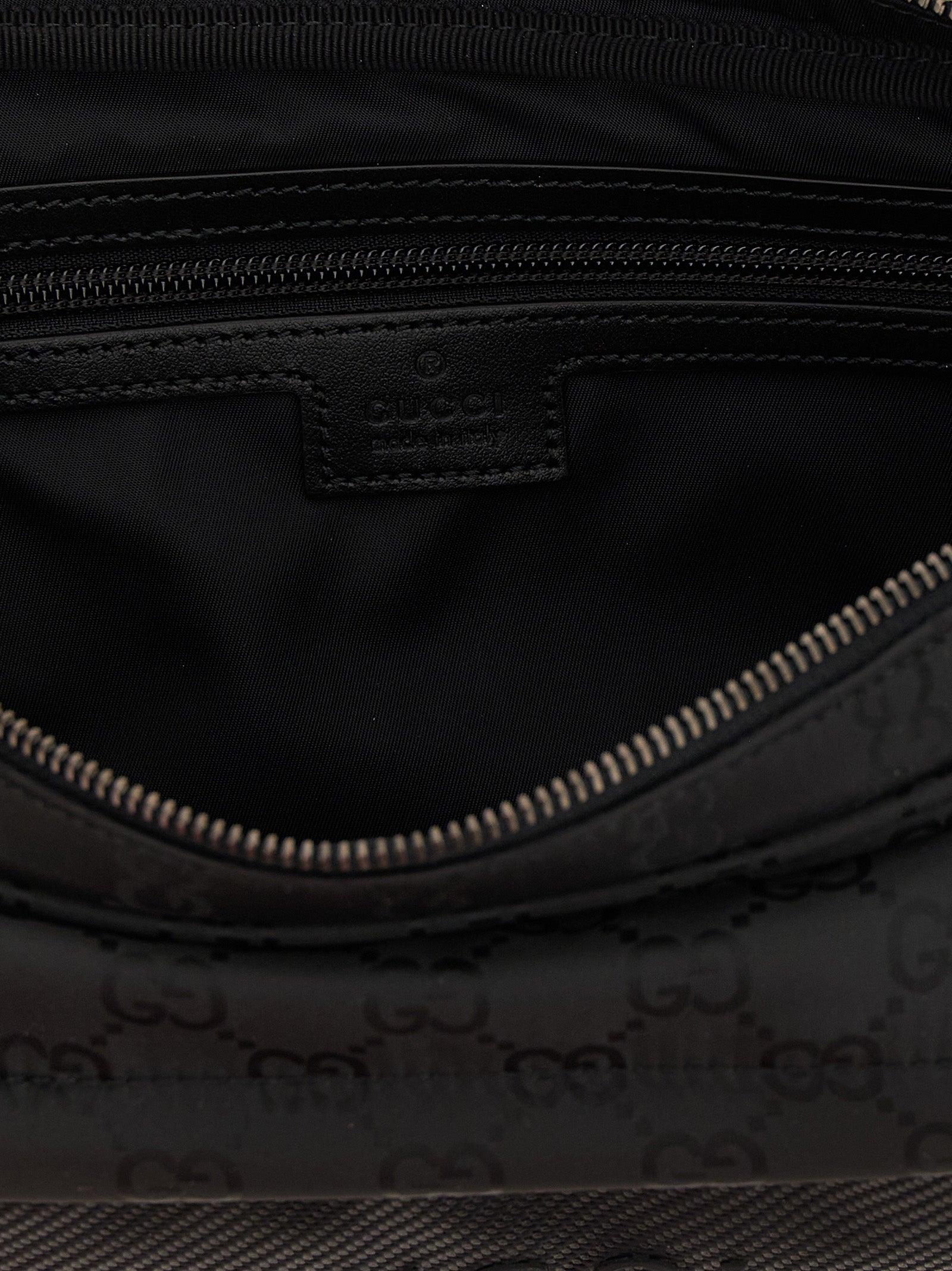 Gucci Black Polyester Crossbody Bag Gucci