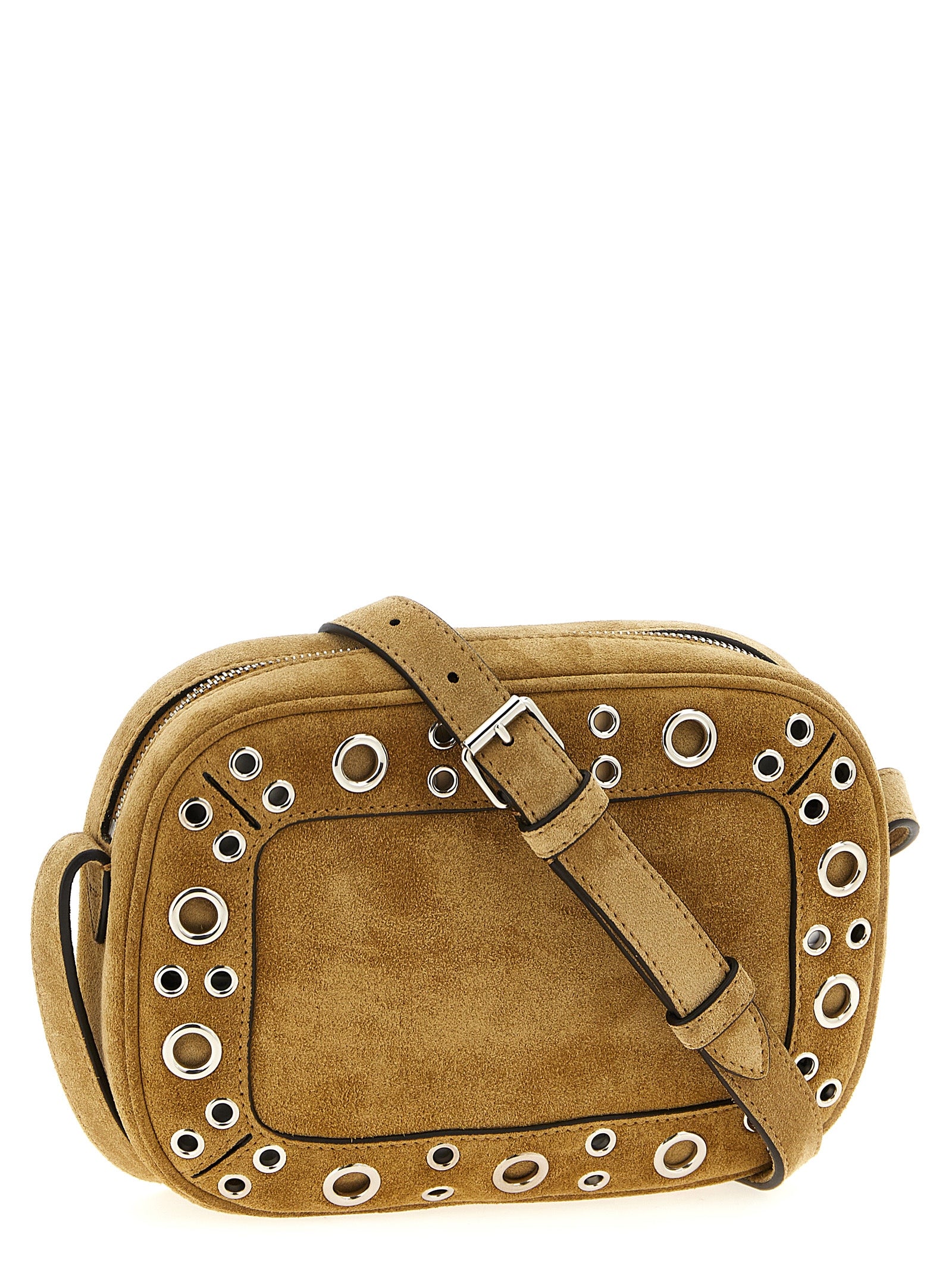 Valentino Garavani Beige Cowhide Crossbody Bag Valentino Garavani