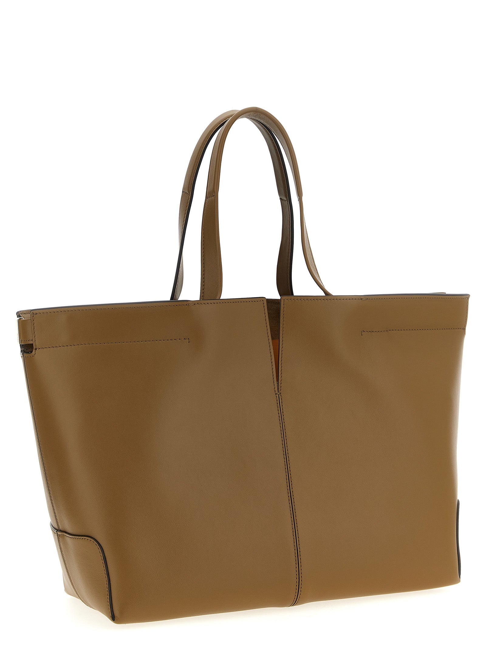 Tod's Bicolor Calfskin Tote Bag Tod's
