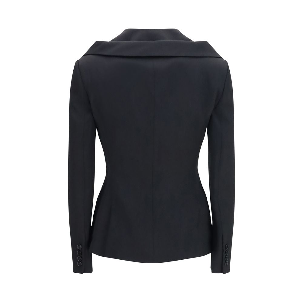 Alexander McQueen Black Wool Oves Aries Full-Length Jacket Alexander McQueen