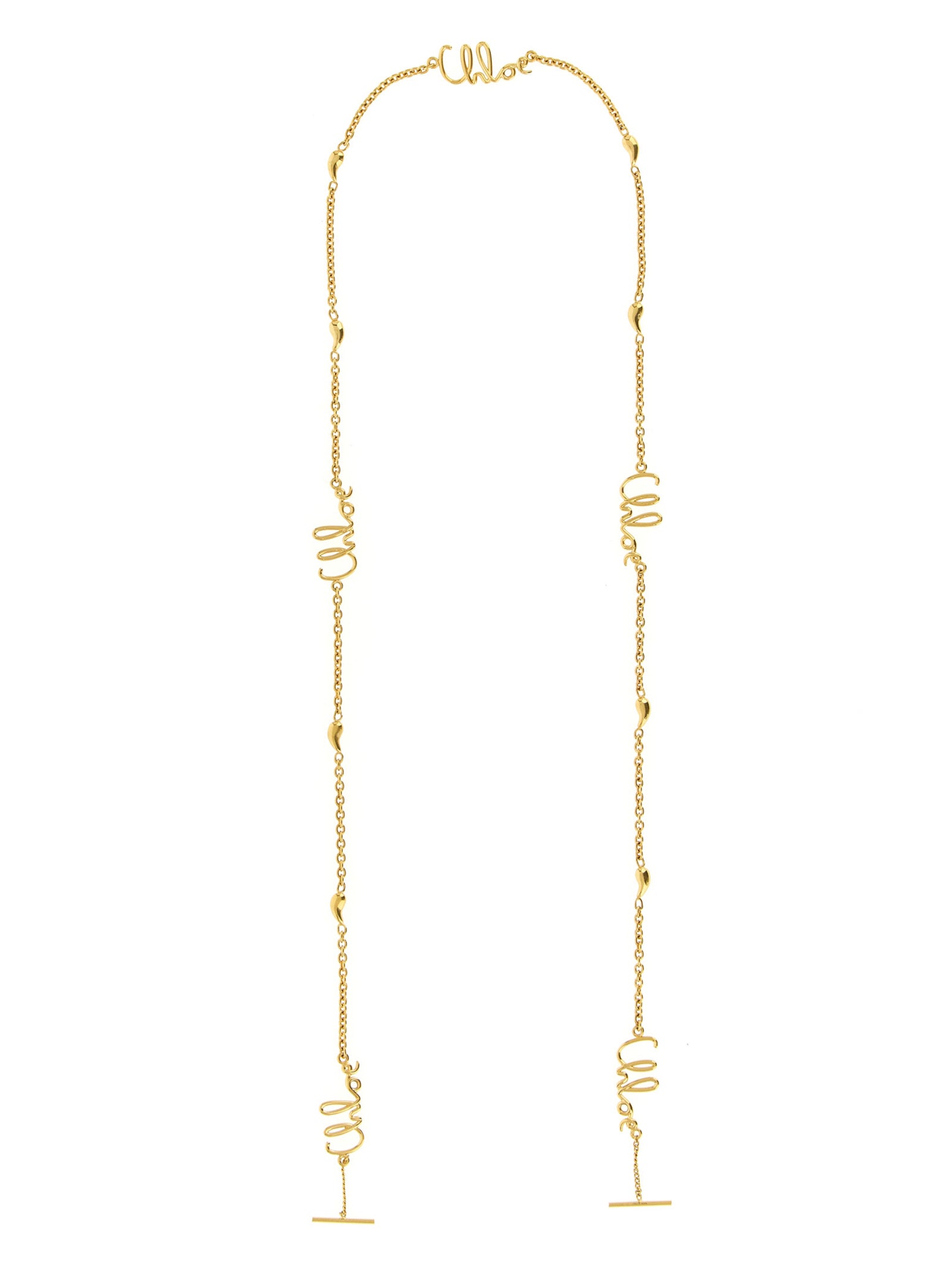 Chloé Gold Brass Sunglasses Chloé
