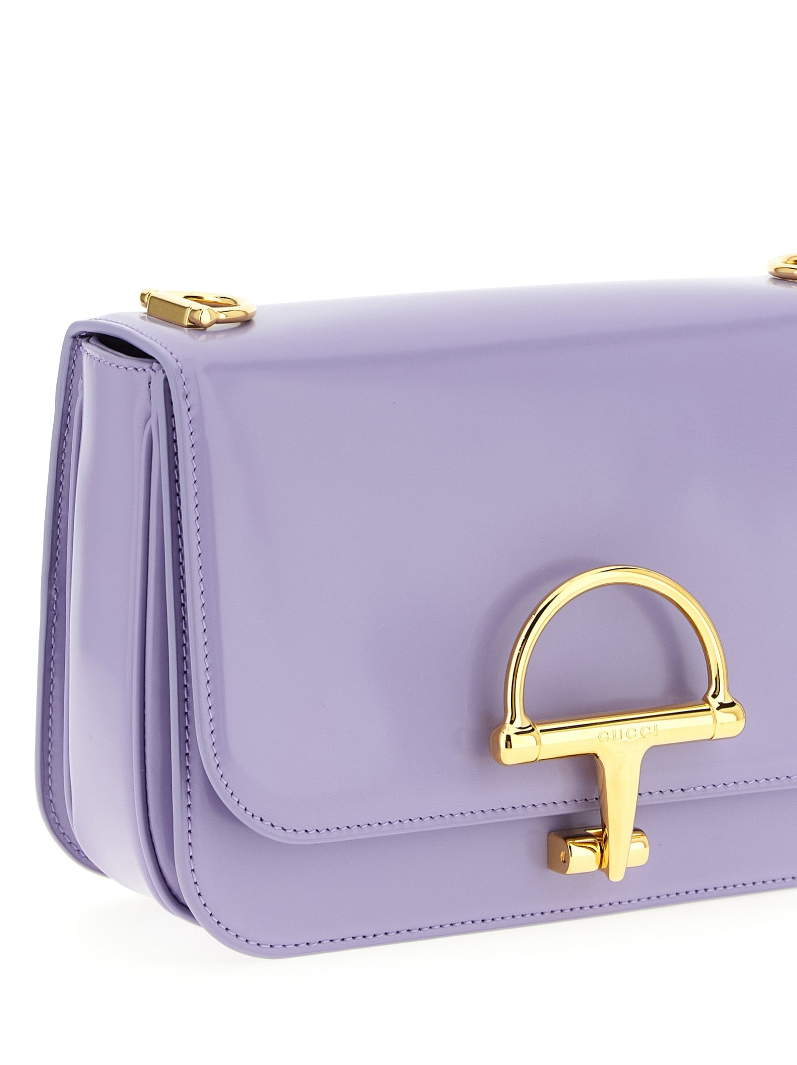 Gucci Purple Calfskin Shoulder Bag Gucci