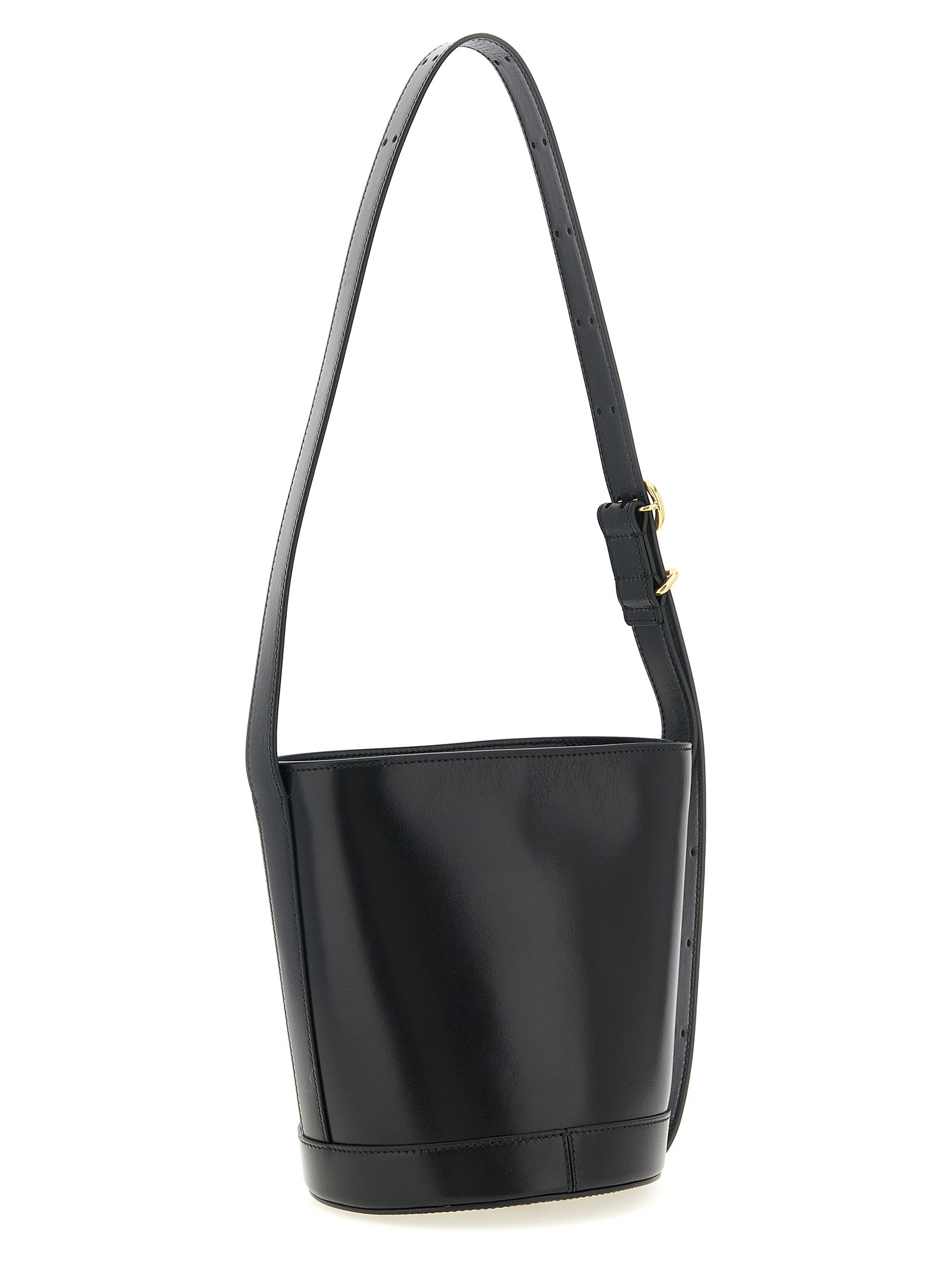 Jil Sander Black Calfskin Shoulder Bag Jil Sander