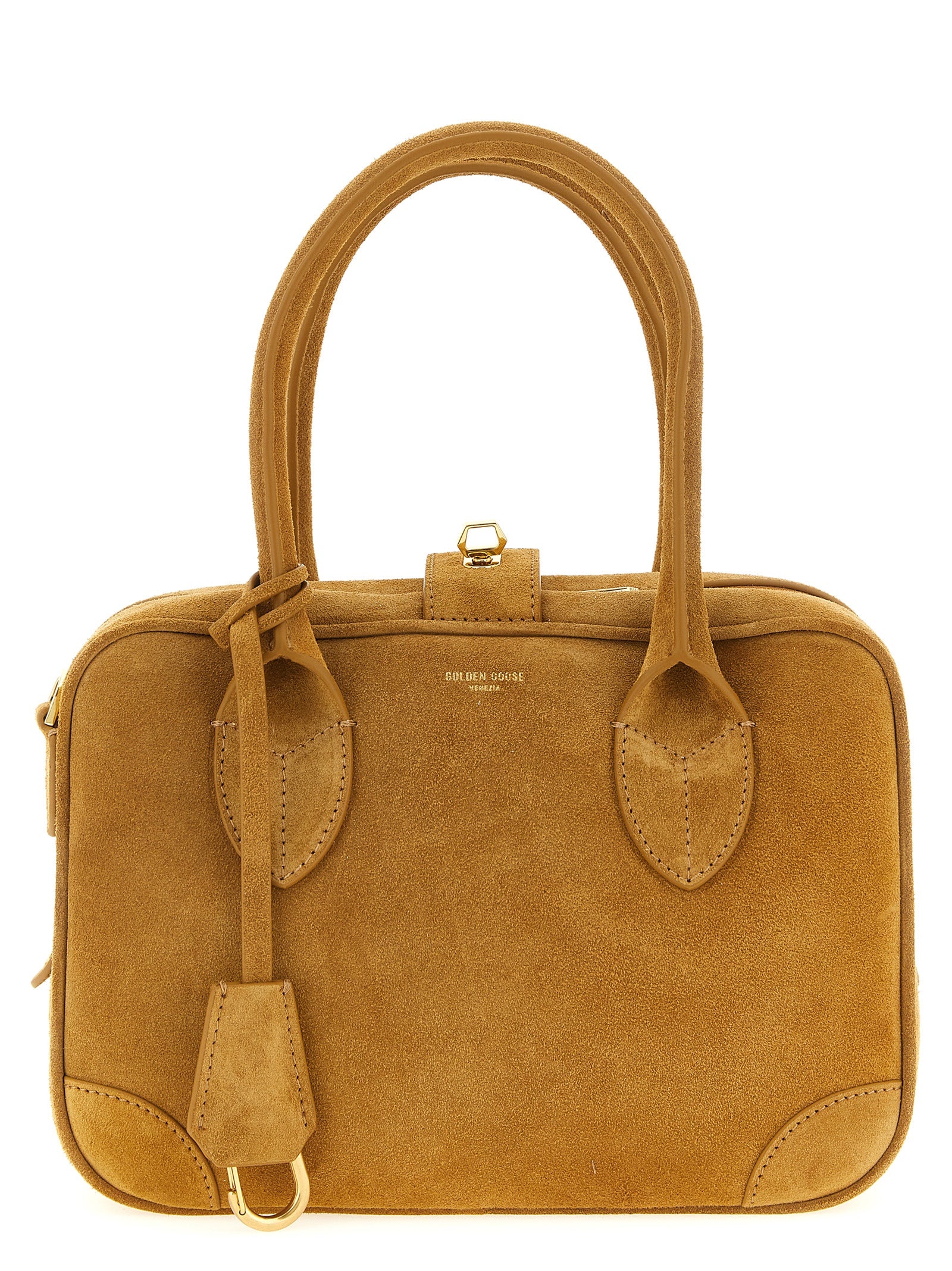 Golden Goose Beige Cowhide Handbag Golden Goose