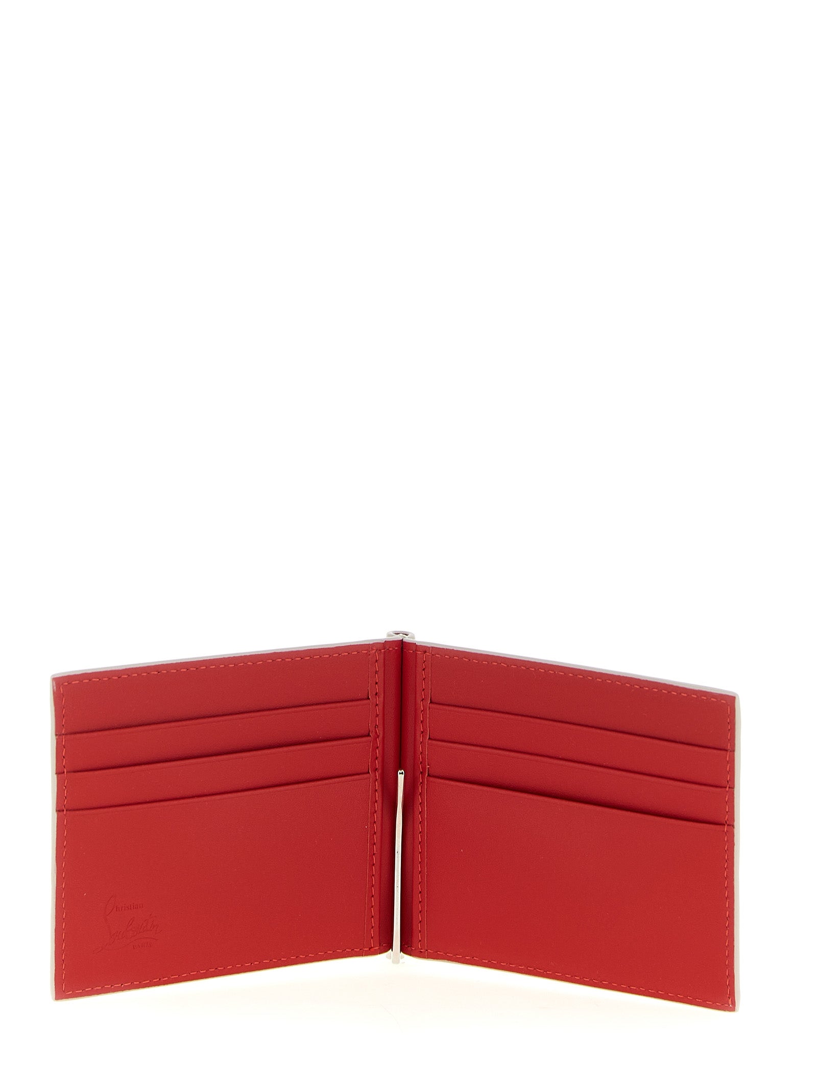 Christian Louboutin Beige Calfskin Wallet Christian Louboutin