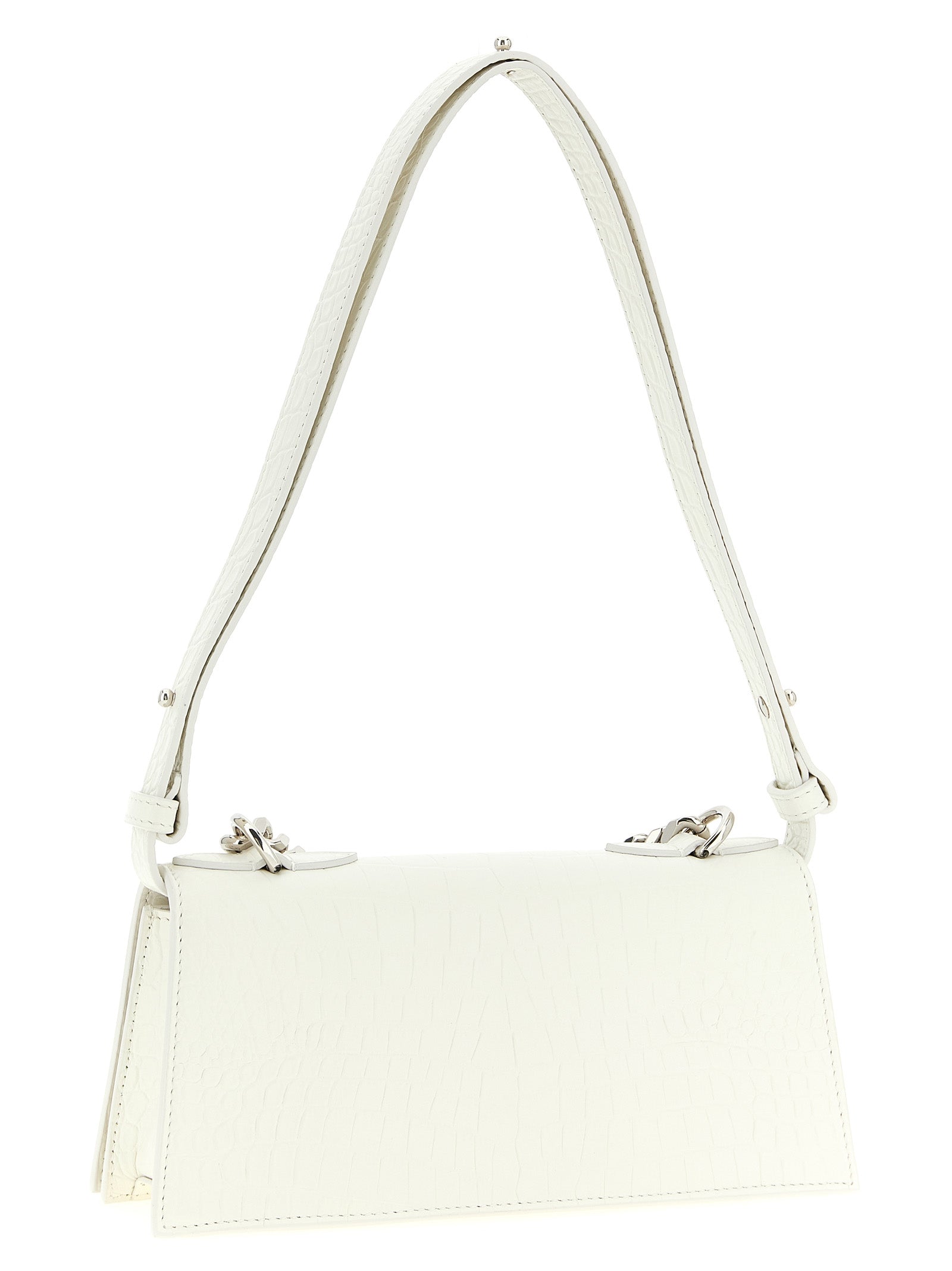 Alexander McQueen White Calfskin Shoulder Bag Alexander McQueen