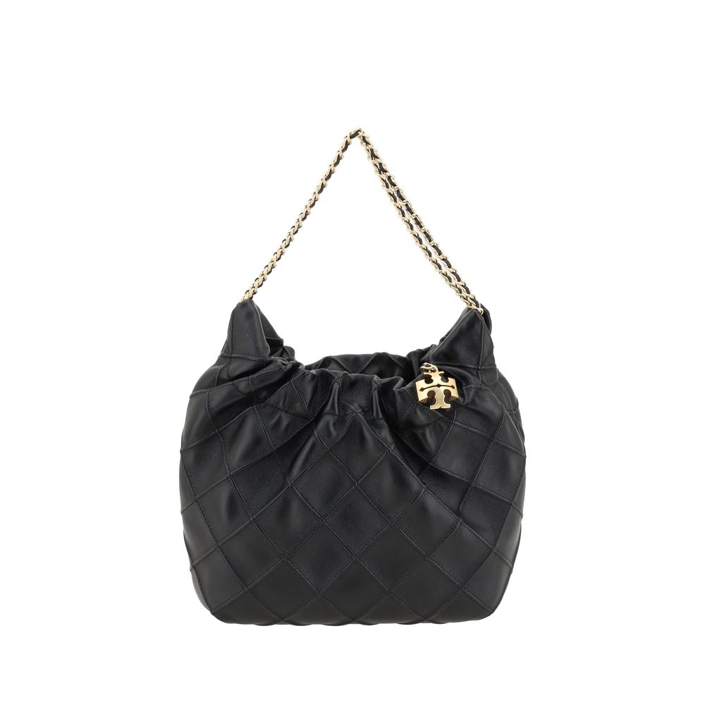 Tory Burch Black Calf Leather Bos Taurus Handbag Tory Burch