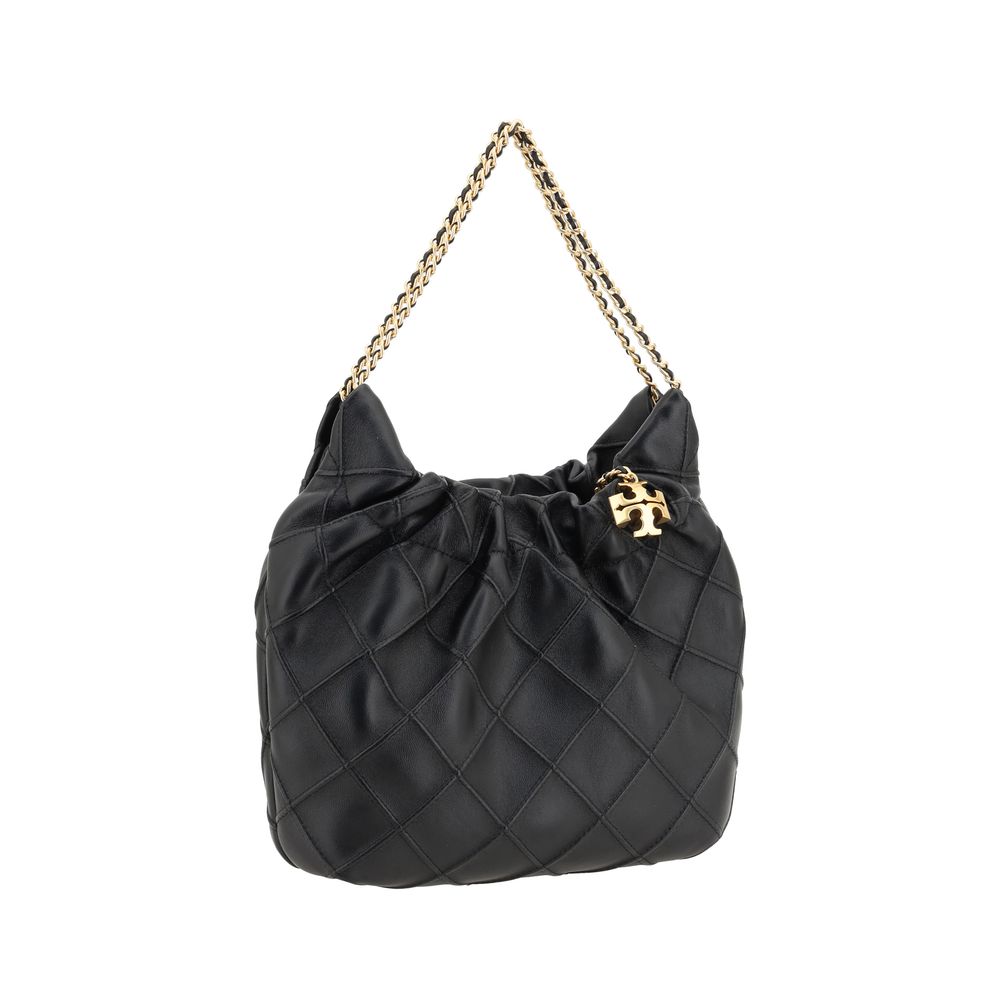 Tory Burch Black Calf Leather Bos Taurus Handbag Tory Burch