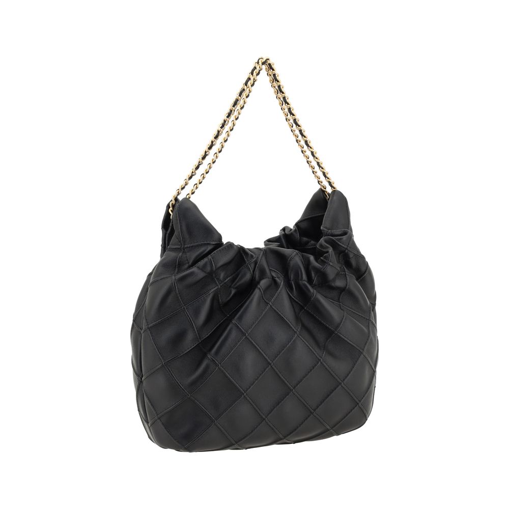 Tory Burch Black Calf Leather Bos Taurus Handbag Tory Burch