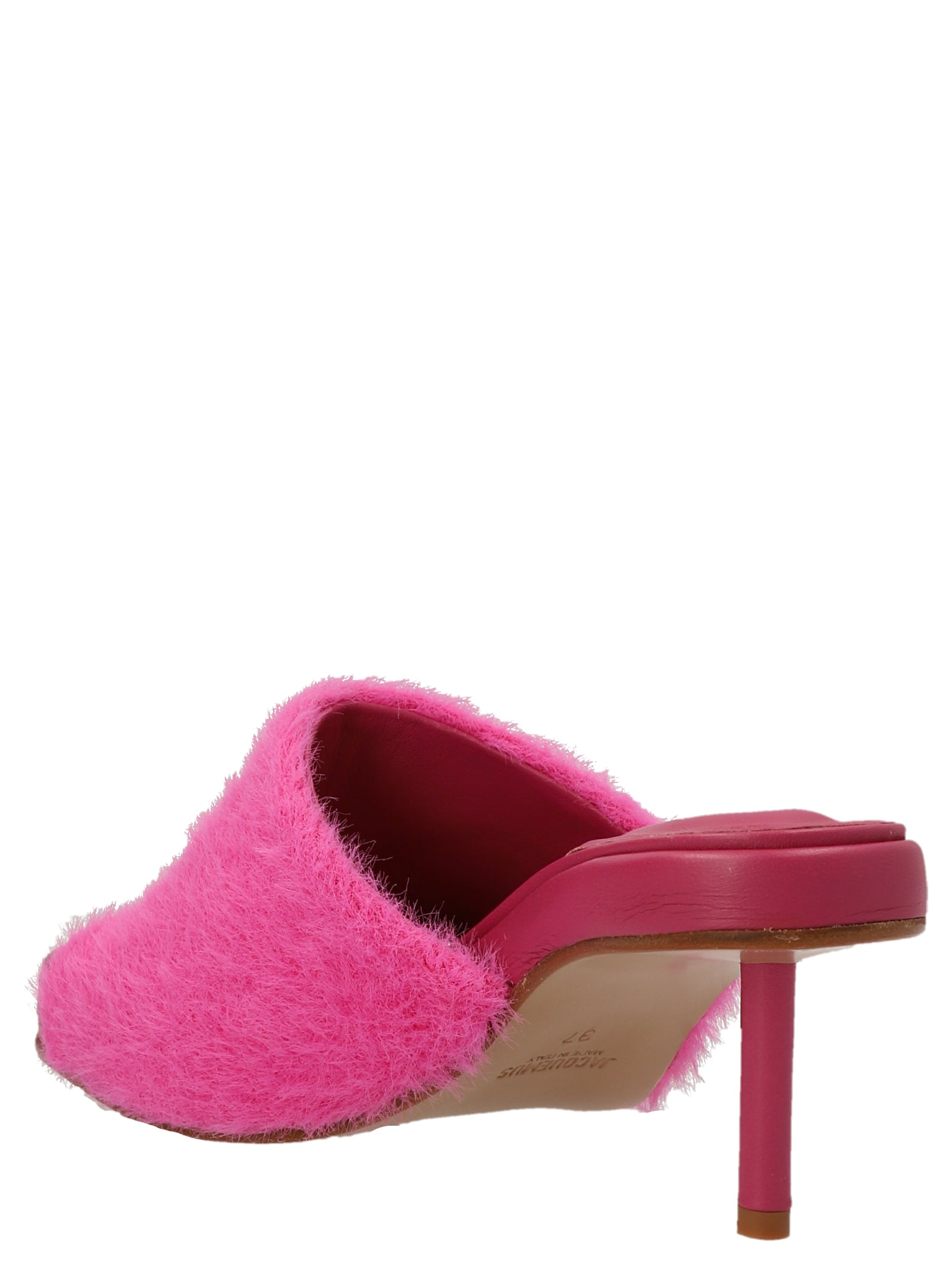 Jacquemus Fuchsia Polyamide Mules Jacquemus