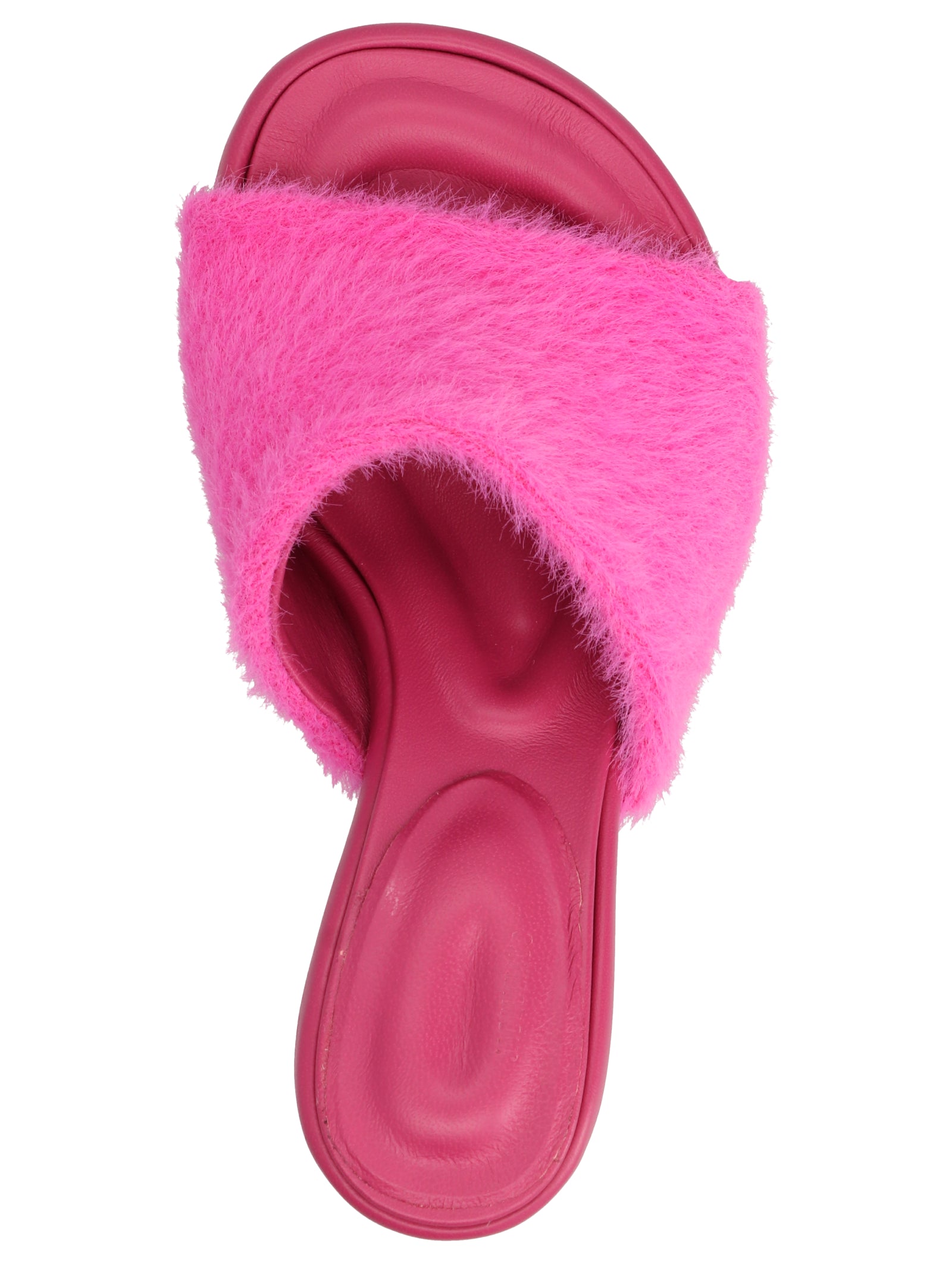 Jacquemus Fuchsia Polyamide Mules Jacquemus