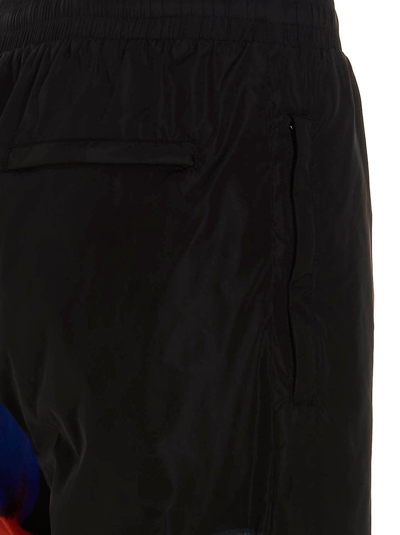 Moschino Black Polyamide Athletic Pants Moschino