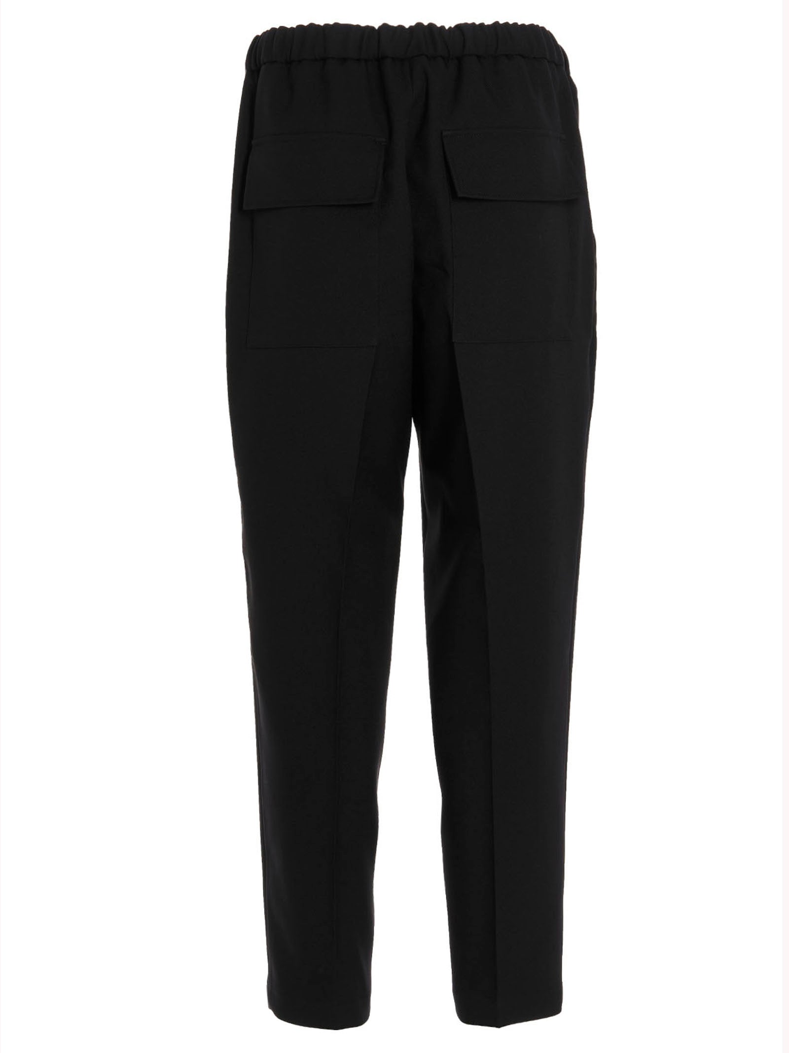 Jil Sander Blue Polyester Casual Pants Jil Sander