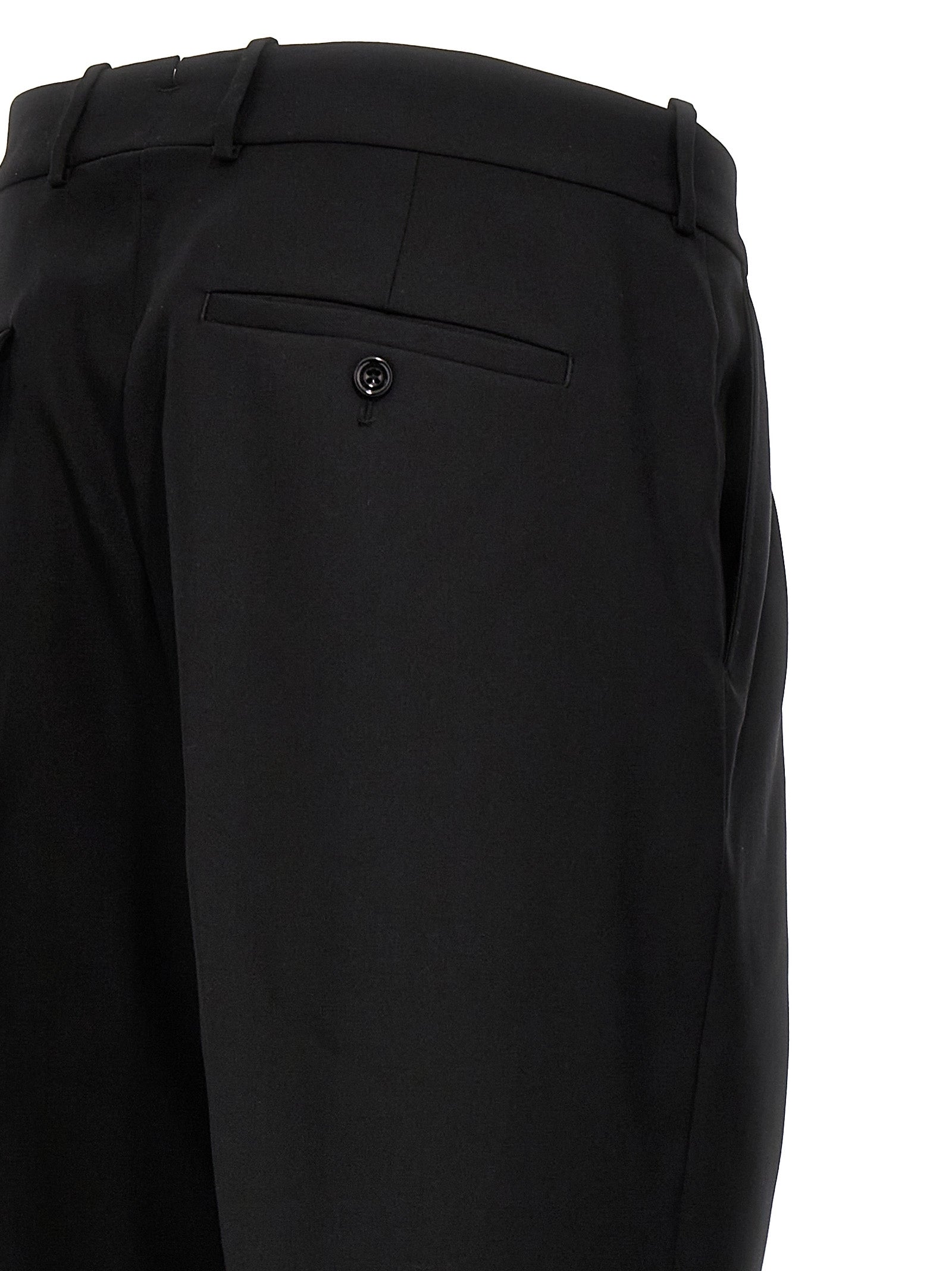 Alexander McQueen Black Wool Dress Pants Alexander McQueen